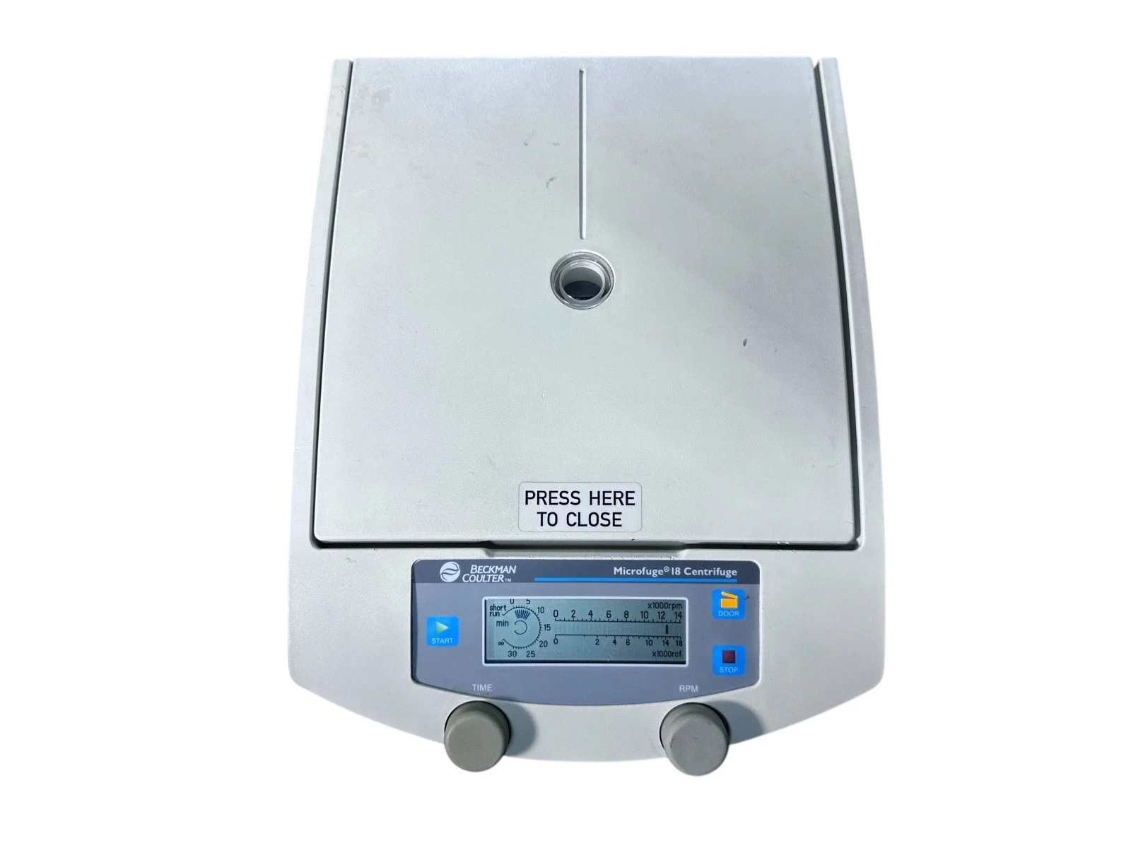 Beckman Microfuge 18 Centrifuge | Quiet Operation | Spins Up to Speed | Tested — photo 2 of 9