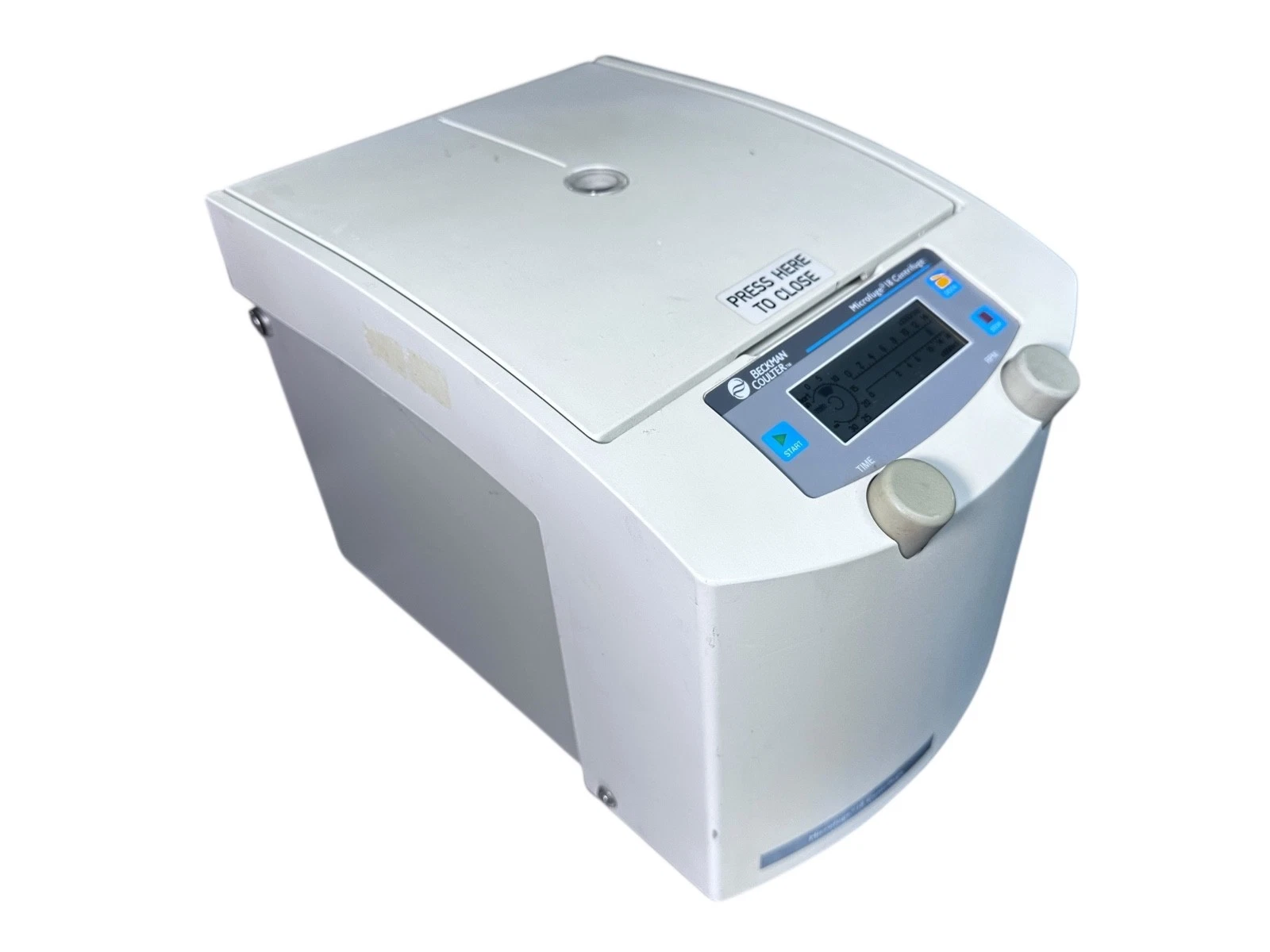 Beckman Microfuge 18 Centrifuge | Quiet Operation | Spins Up to Speed | Tested — photo 3 of 9