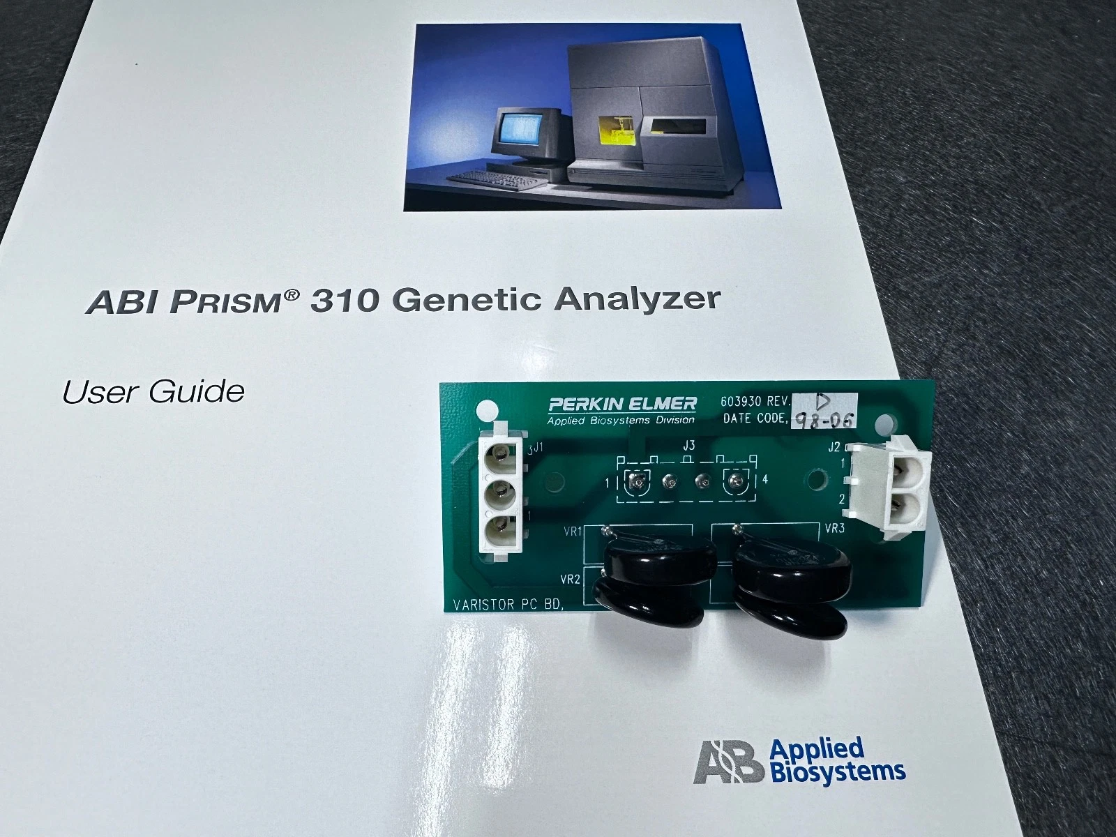 PerkinElmer / ABI Prism 310 Varistor PCB Board 603930 Rev D | Tested | OEM