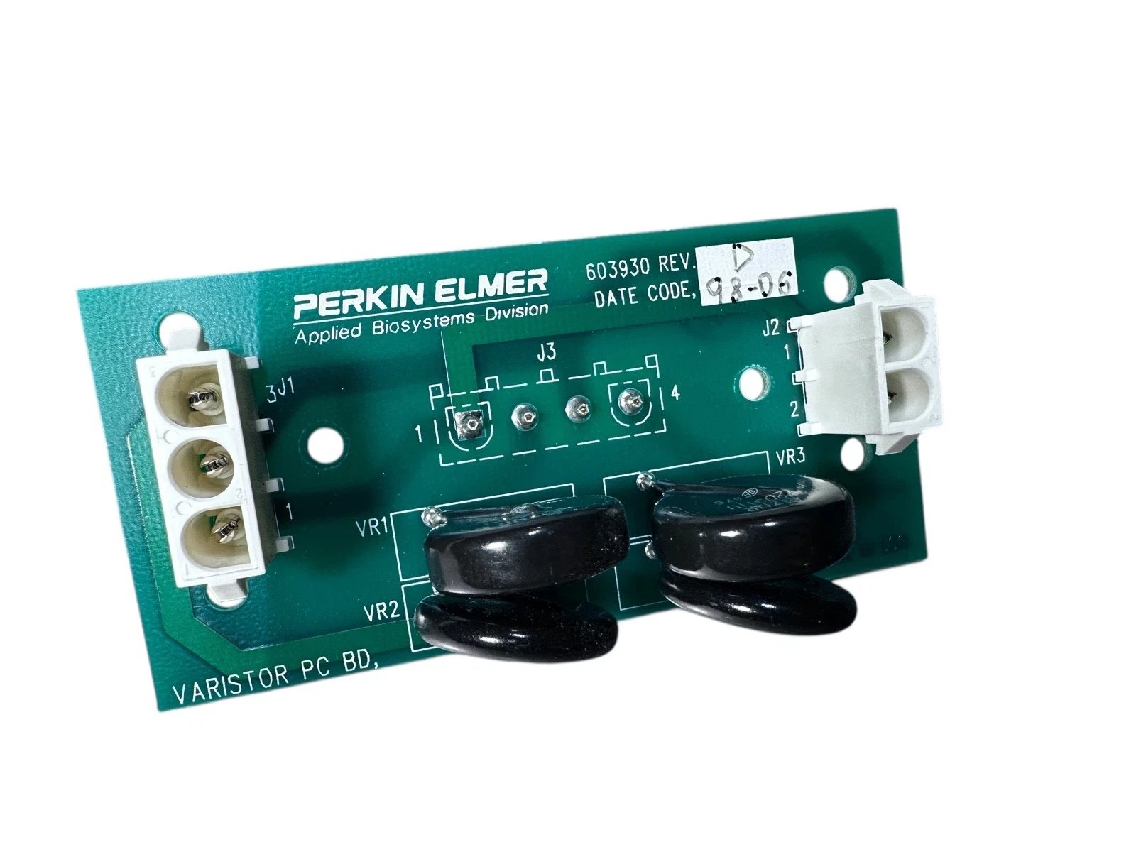 PerkinElmer / ABI Prism 310 Varistor PCB Board 603930 Rev D | Tested | OEM — photo 3 of 5