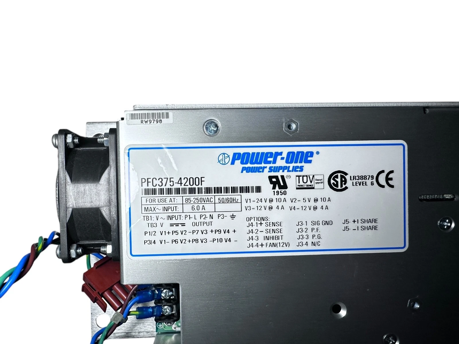 Power-One PFC375-4200F Power Supply Module | Excellent Condition — photo 2 of 5
