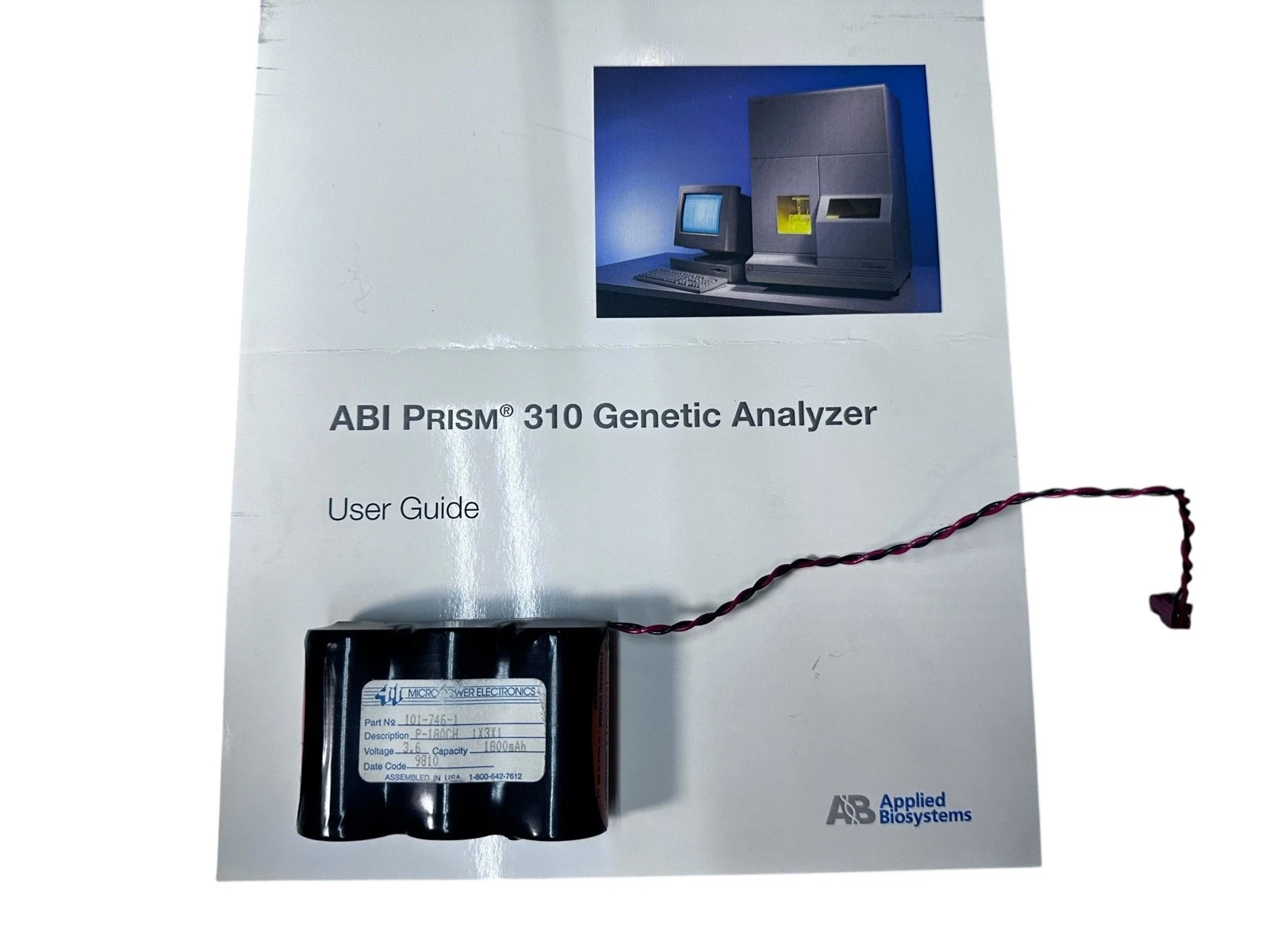 PerkinElmer / Applied Biosystems ABI Prism 310 Lid Lock Solenoid Assembly | OEM