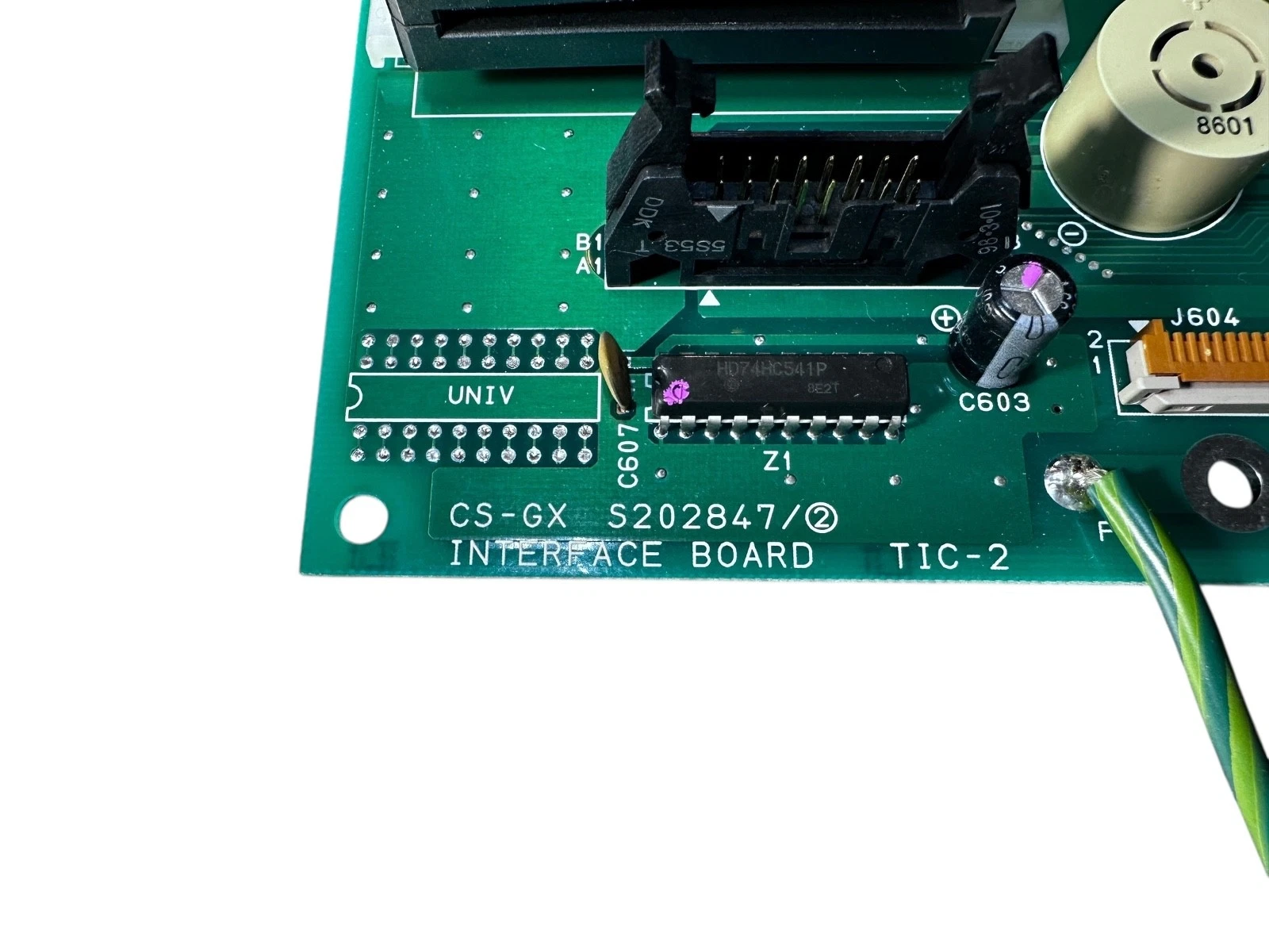 Sorvall RC-M120GX Ultracentrifuge Interface PCB – CS-GX Interface Board TIC-2 — photo 2 of 6