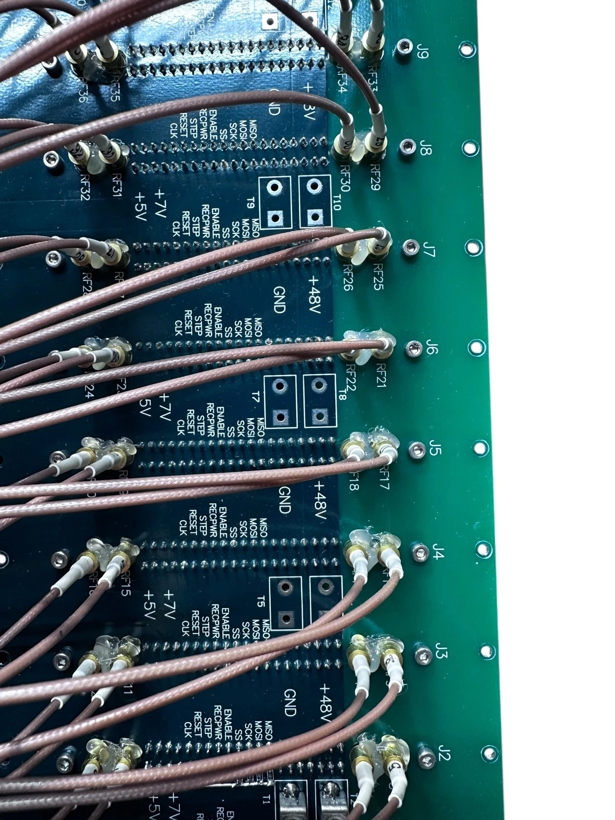 Advanced Surgical Systems RF Output Distribution Backplane Board 220-029 Rev C — photo 6 of 9