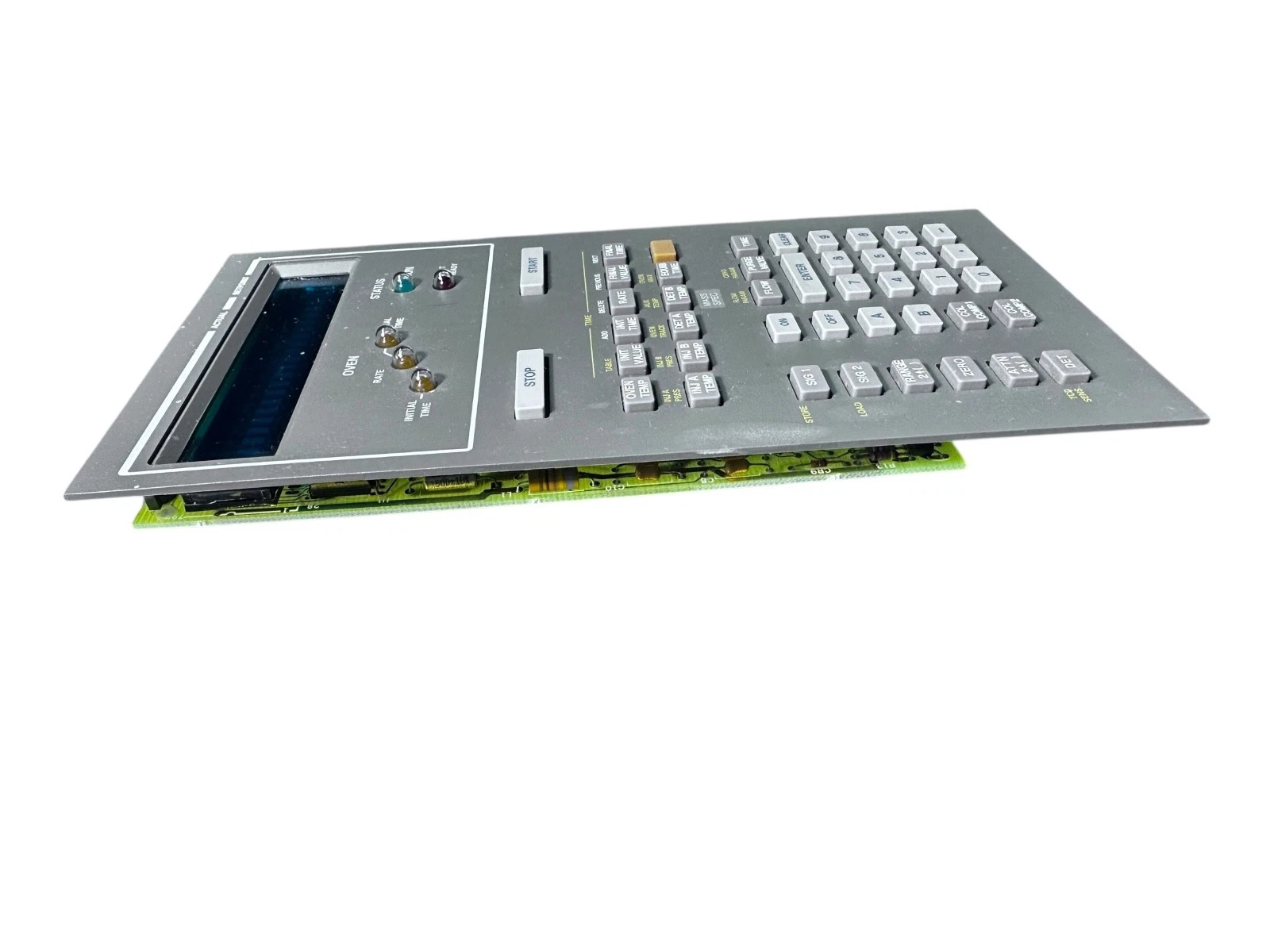 HP 5890 Series II Gas Chromatograph Front Control Panel / Keypad Assembly — photo 4 of 5
