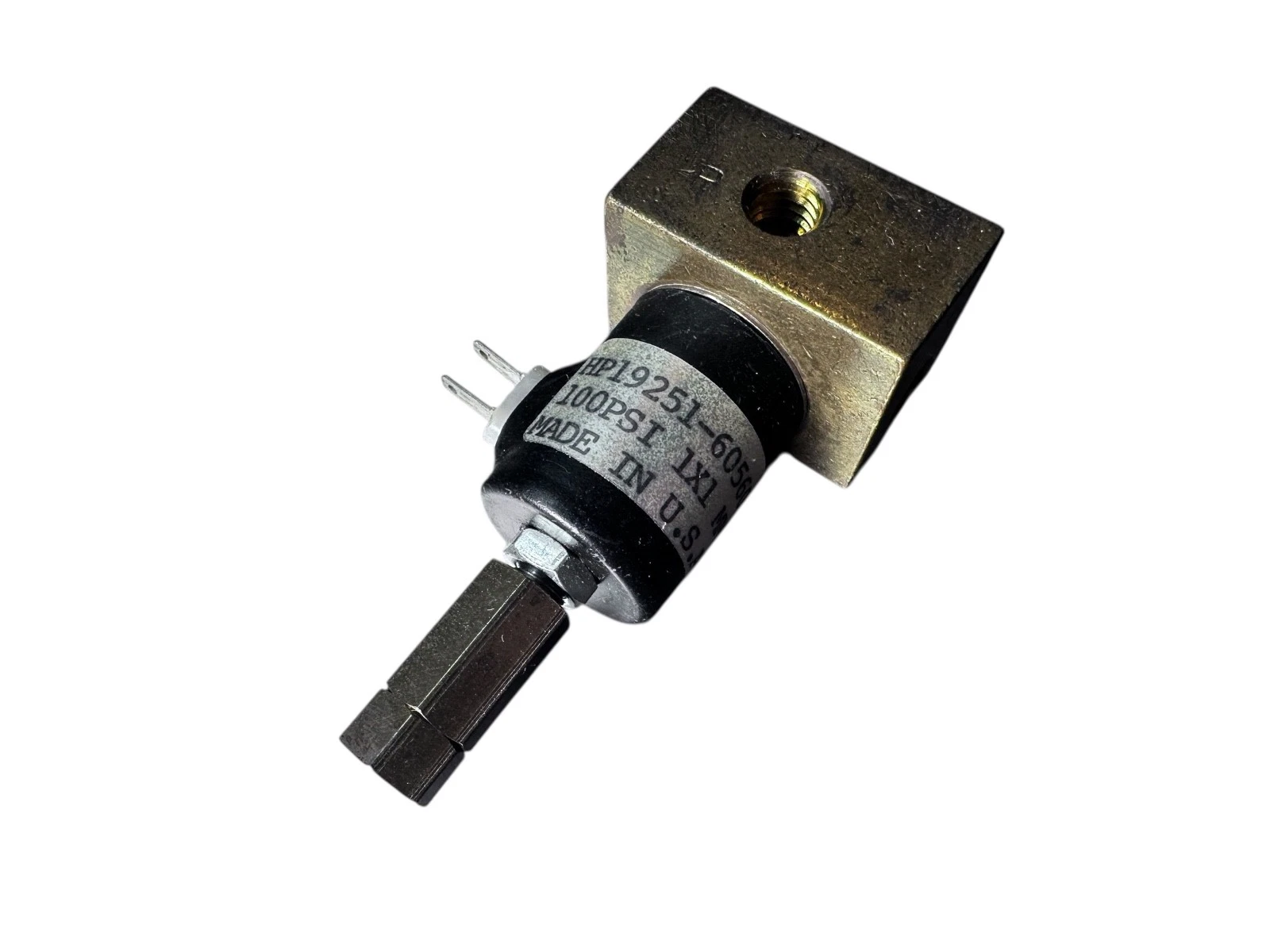 HP 5890 Series II Pressure Switch / Pressure Transducer P/N 19251-60500 100 PSI