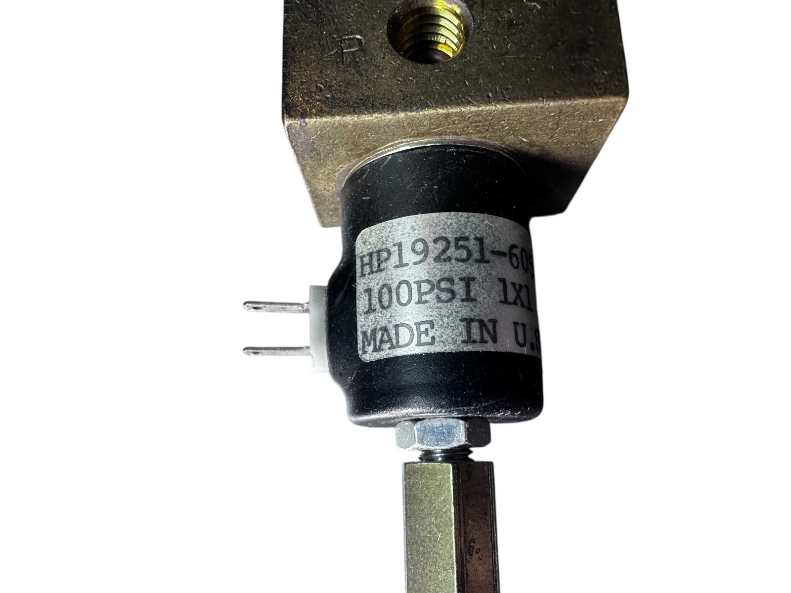 HP 5890 Series II Pressure Switch / Pressure Transducer P/N 19251-60500 100 PSI — photo 5 of 7