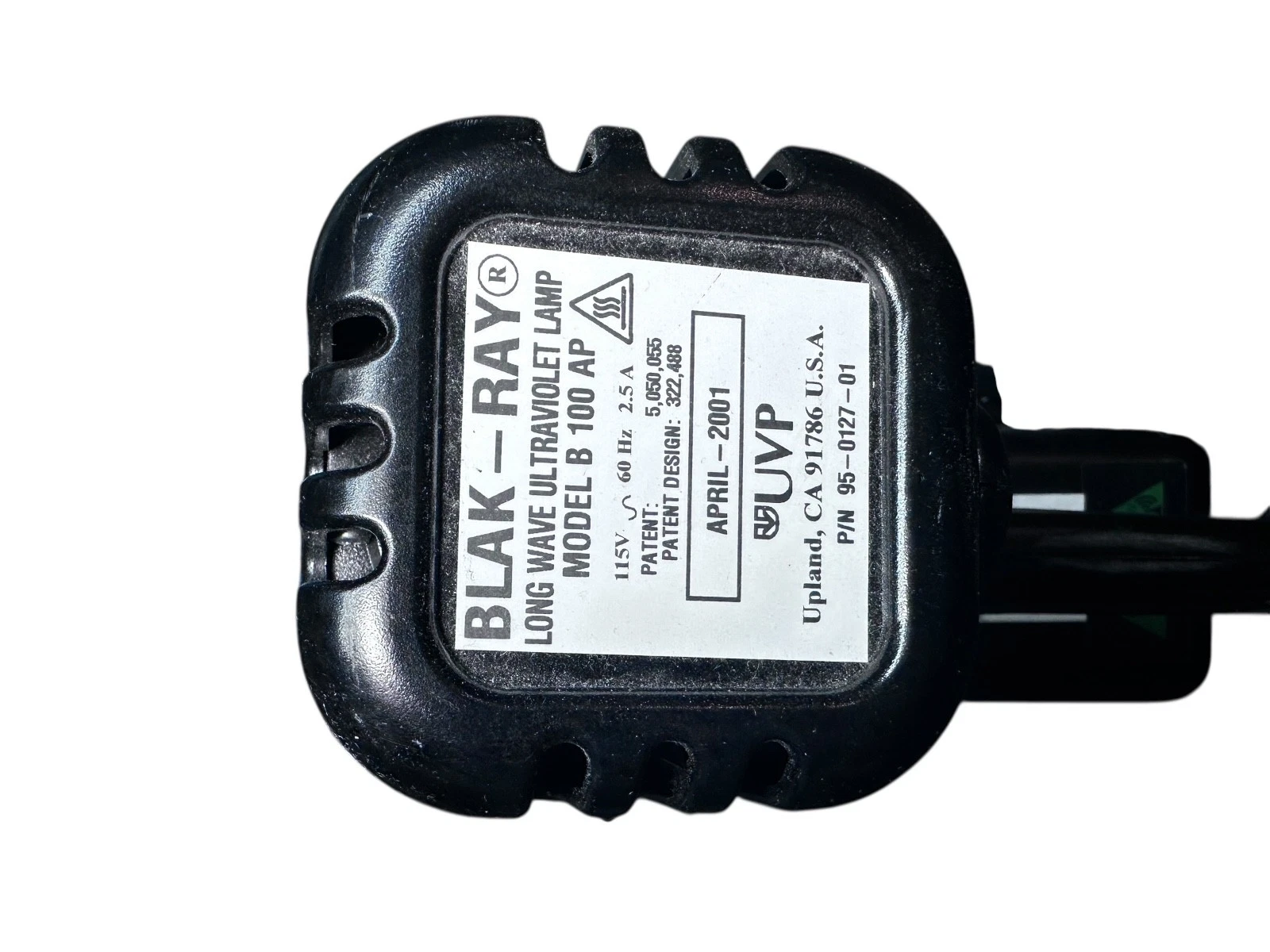 Blak-Ray B-100AP Longwave UV Lamp 115V | UVP | Works – Housing Damage — photo 2 of 6