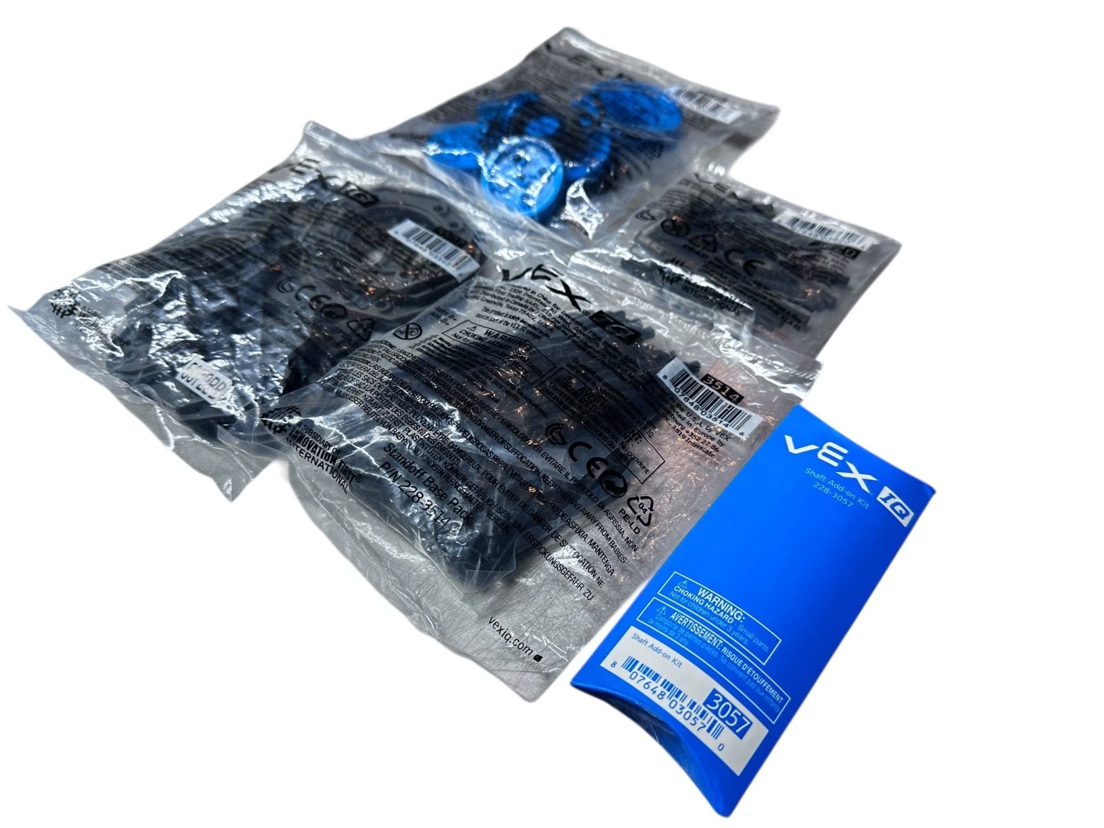VEX IQ Robotics LOT Base Packs – NOS – Parts #3057, 3507, 3508, 3514, 3620 — photo 3 of 9