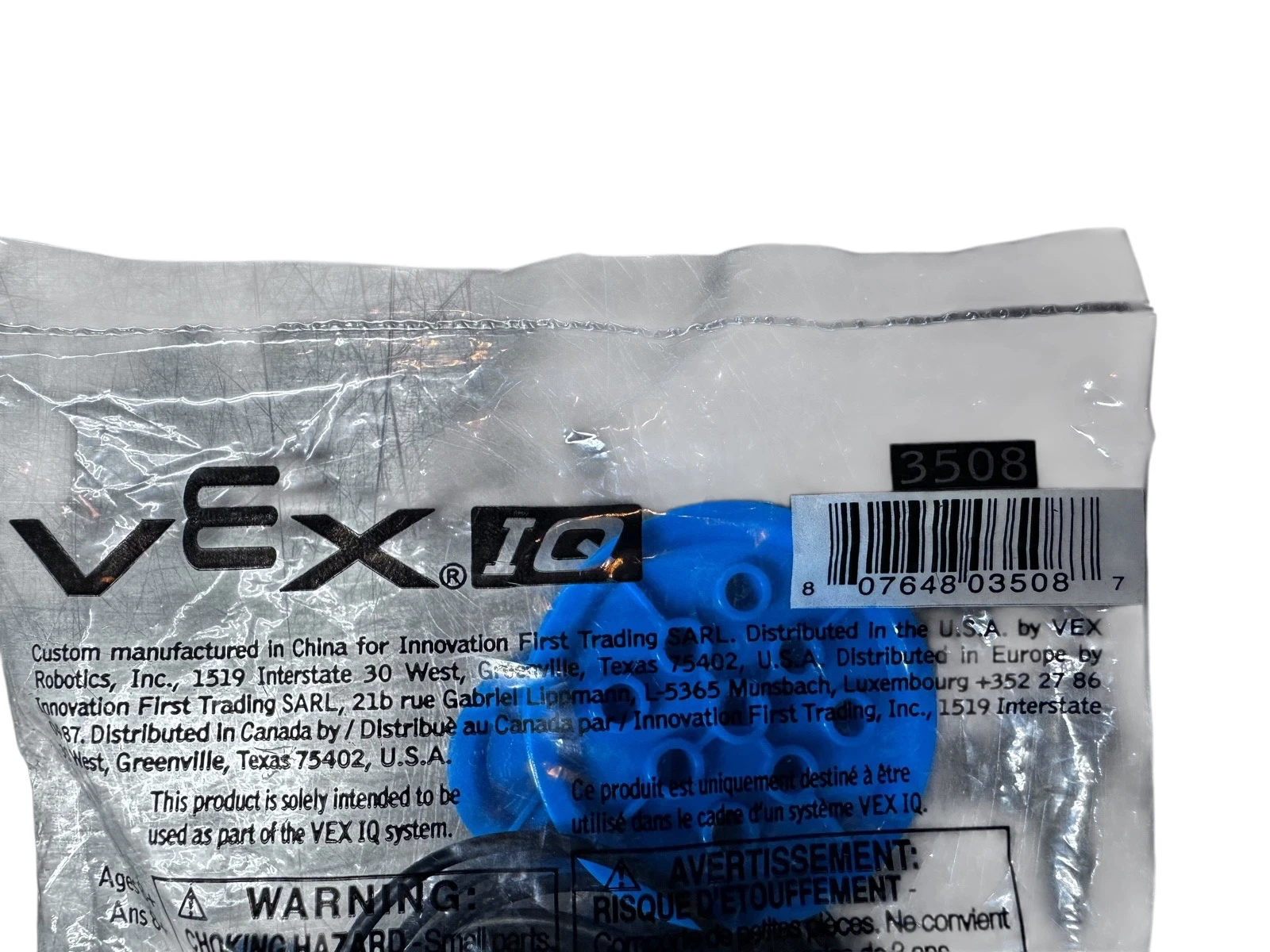 VEX IQ Robotics LOT Base Packs – NOS – Parts #3057, 3507, 3508, 3514, 3620 — photo 7 of 9