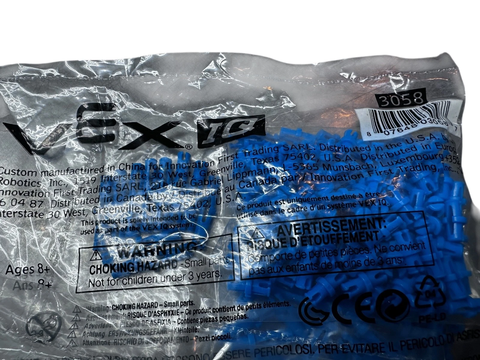 VEX IQ Robotics Parts LOT – NOS Gears, Shafts Part# 3057 #3058 #3502 #3514 #6634 — photo 6 of 8
