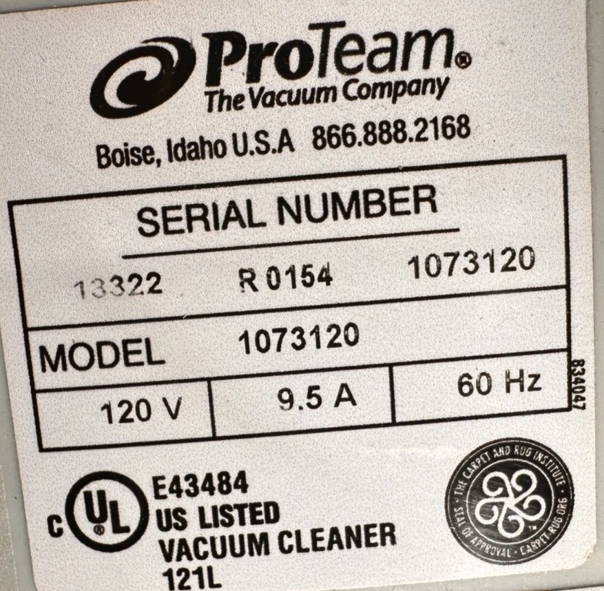 ProTeam Super Coach Pro 6 Backpack Vacuum Cleaner — photo 6 of 9