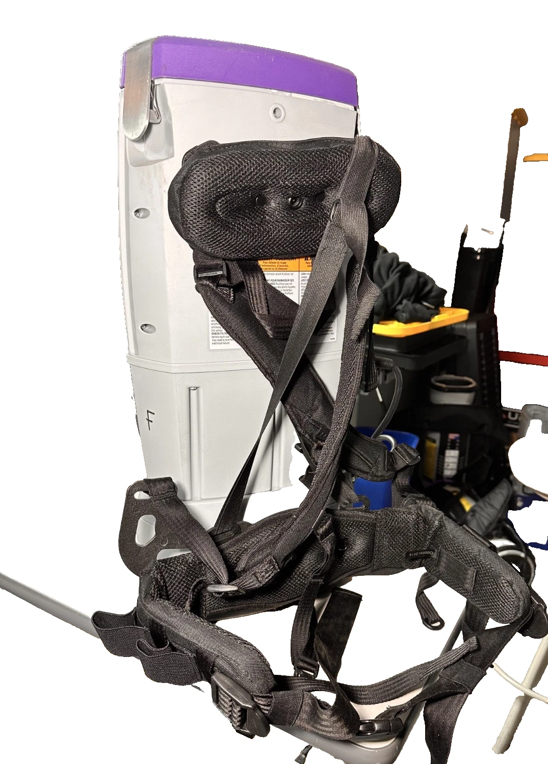 ProTeam Super Coach Pro 6 Backpack Vacuum HEPA Commercial Cleaner Tested Works — photo 2 of 12