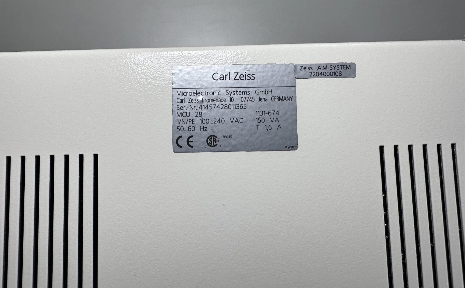 Carl Zeiss MCU 28 Microscope Motion Controller / Stage Control Unit – Immaculate — photo 4 of 7
