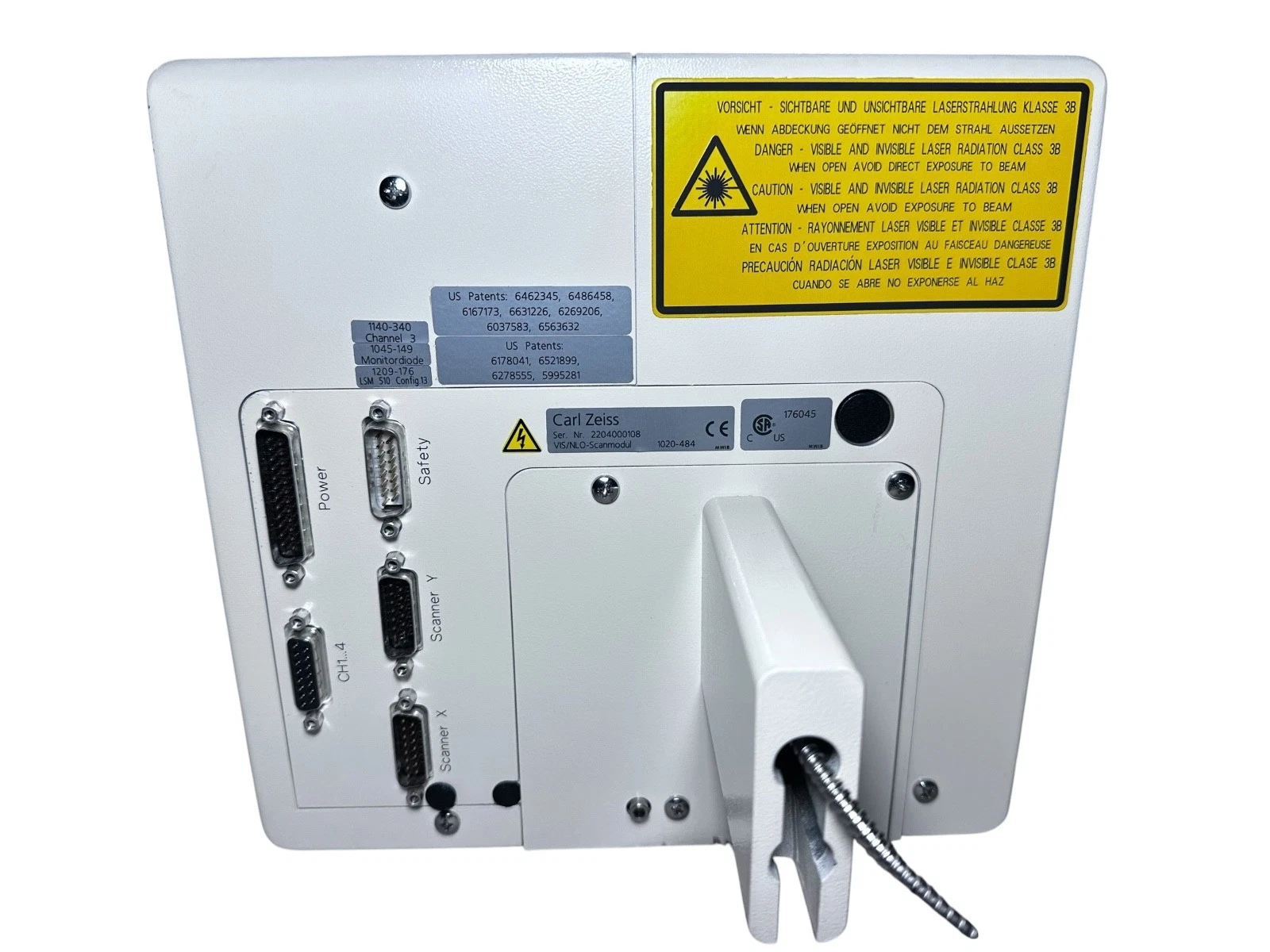 Zeiss LSM 510 Laser Scanning Module Axiovert 200M MAT Complete Cable Software — photo 3 of 12