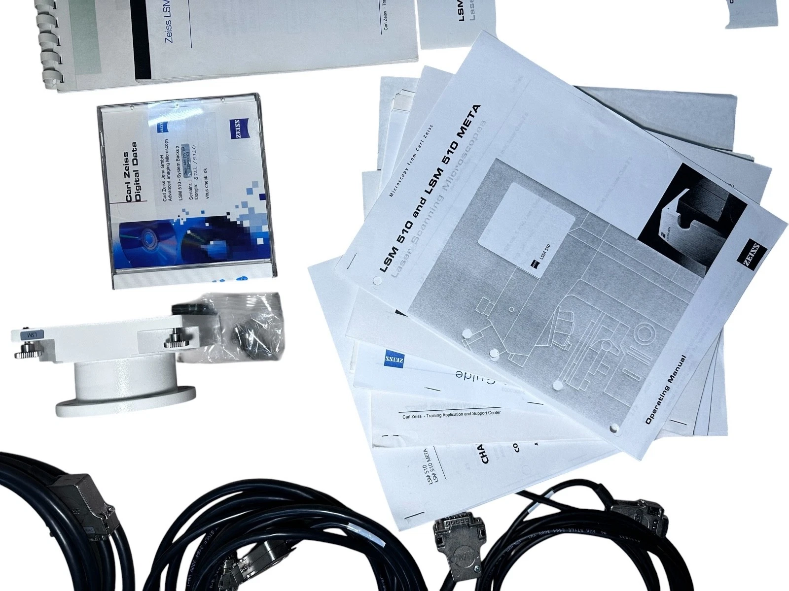 Zeiss LSM 510 Laser Scanning Module Axiovert 200M MAT Complete Cable Software — photo 7 of 12