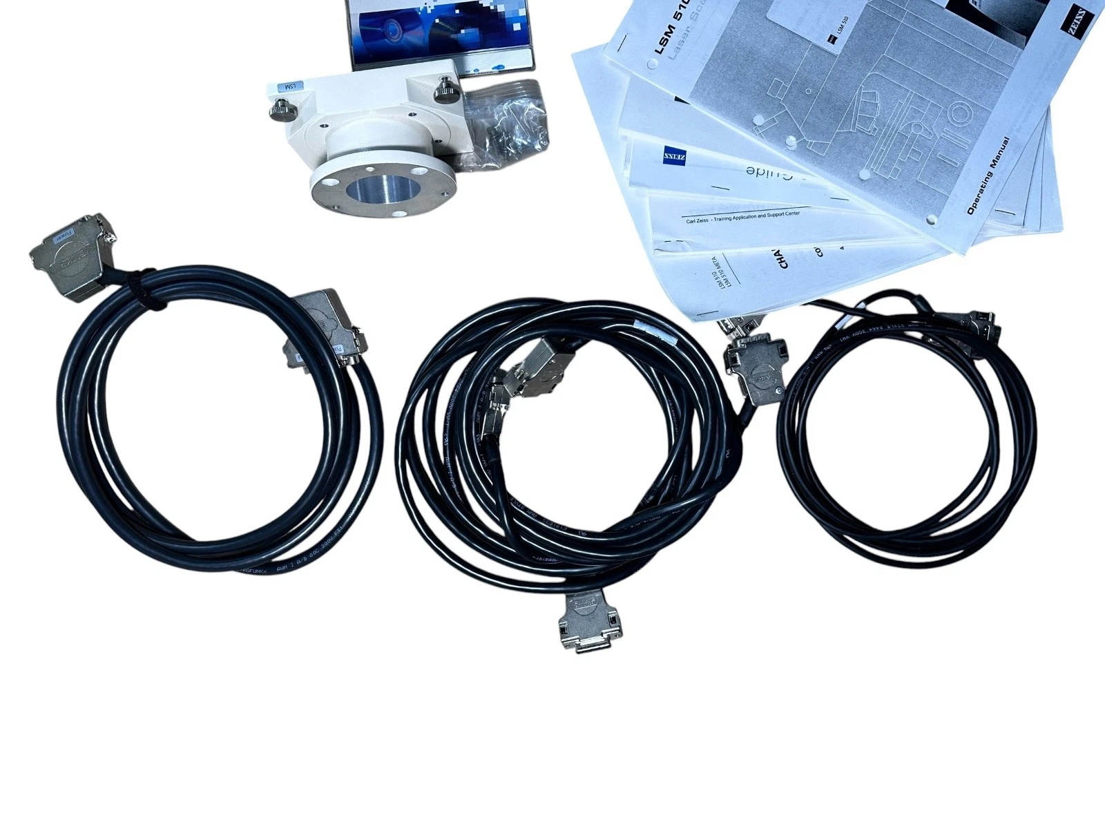 Zeiss LSM 510 Laser Scanning Module Axiovert 200M MAT Complete Cable Software — photo 8 of 12