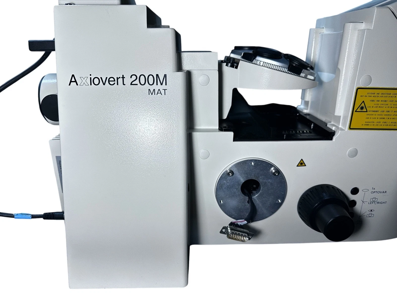 Zeiss Axiovert 200M MAT Inverted Microscope w/ Turret, Eyepieces, Manual Tested — photo 2 of 13