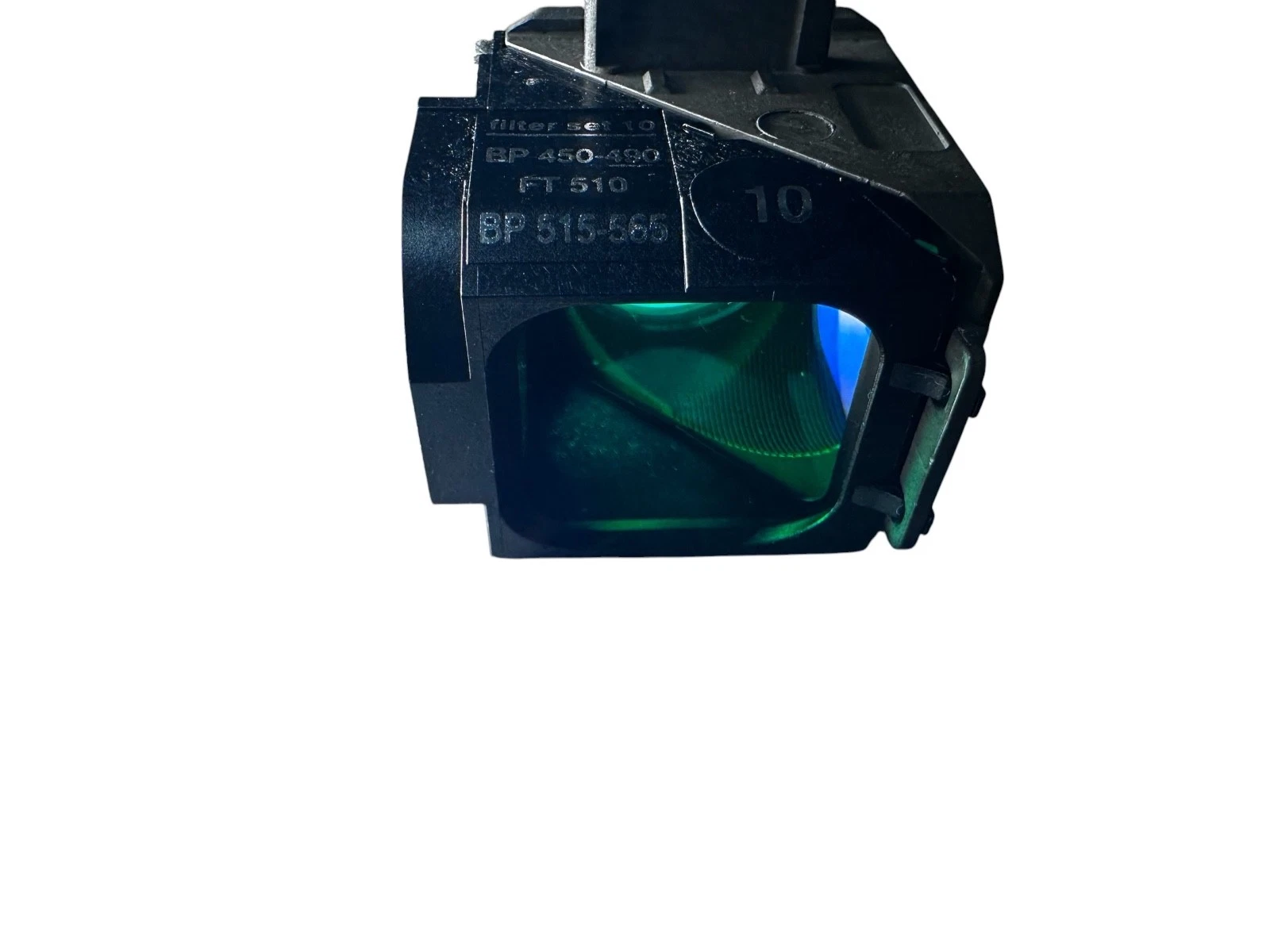 ZEISS Filter Set 10 Fluorescence Cube BP 450-490 FT 510 BP 515-565 FITC Axio — photo 5 of 7