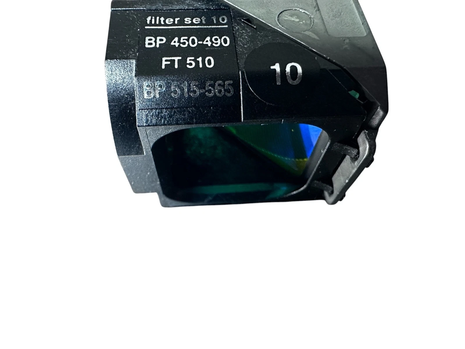 ZEISS Filter Set 10 Fluorescence Cube BP 450-490 FT 510 BP 515-565 FITC Axio — photo 6 of 7