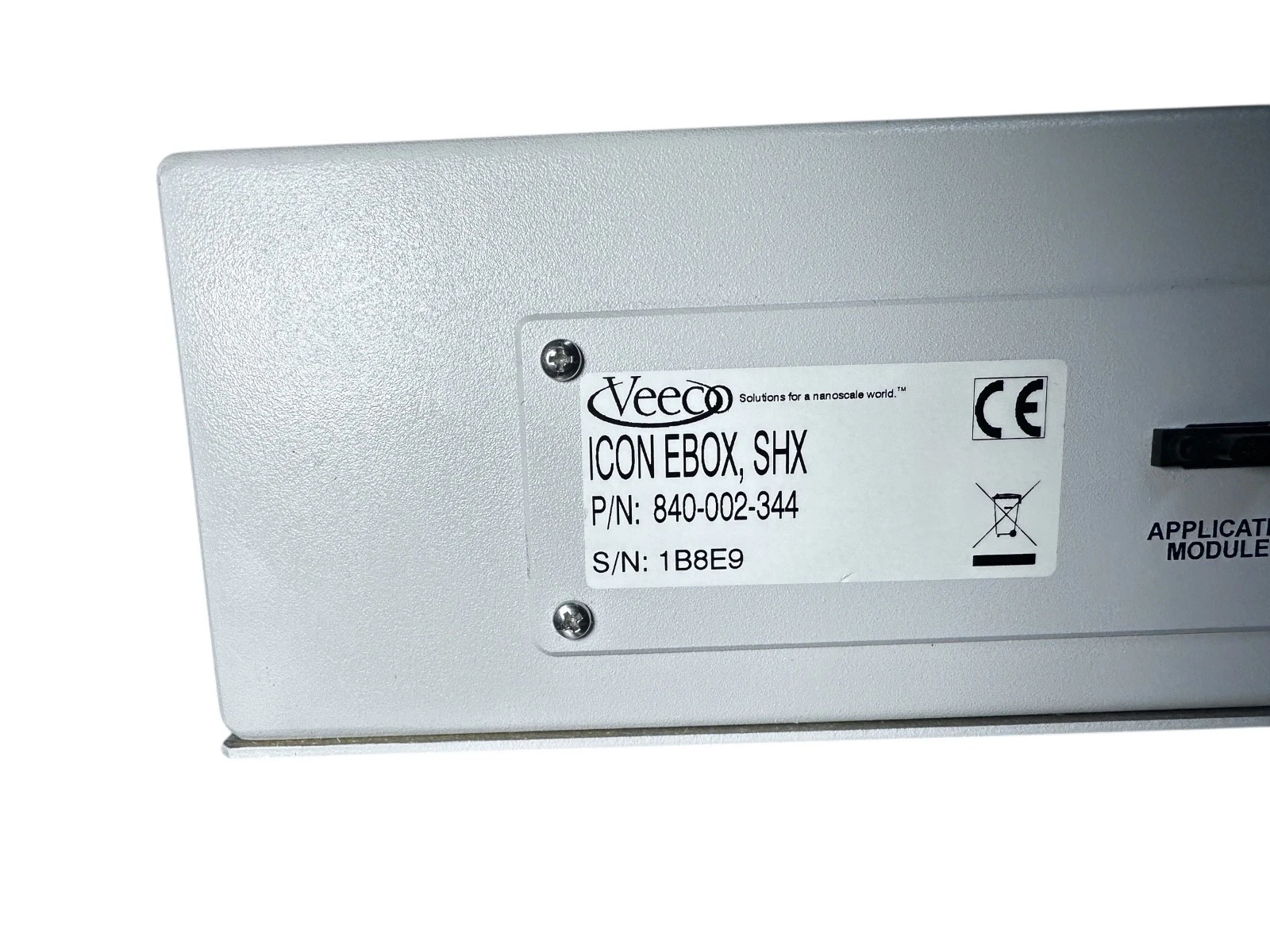 Veeco ICON EBOX SHX Electronic Control Module — photo 3 of 7