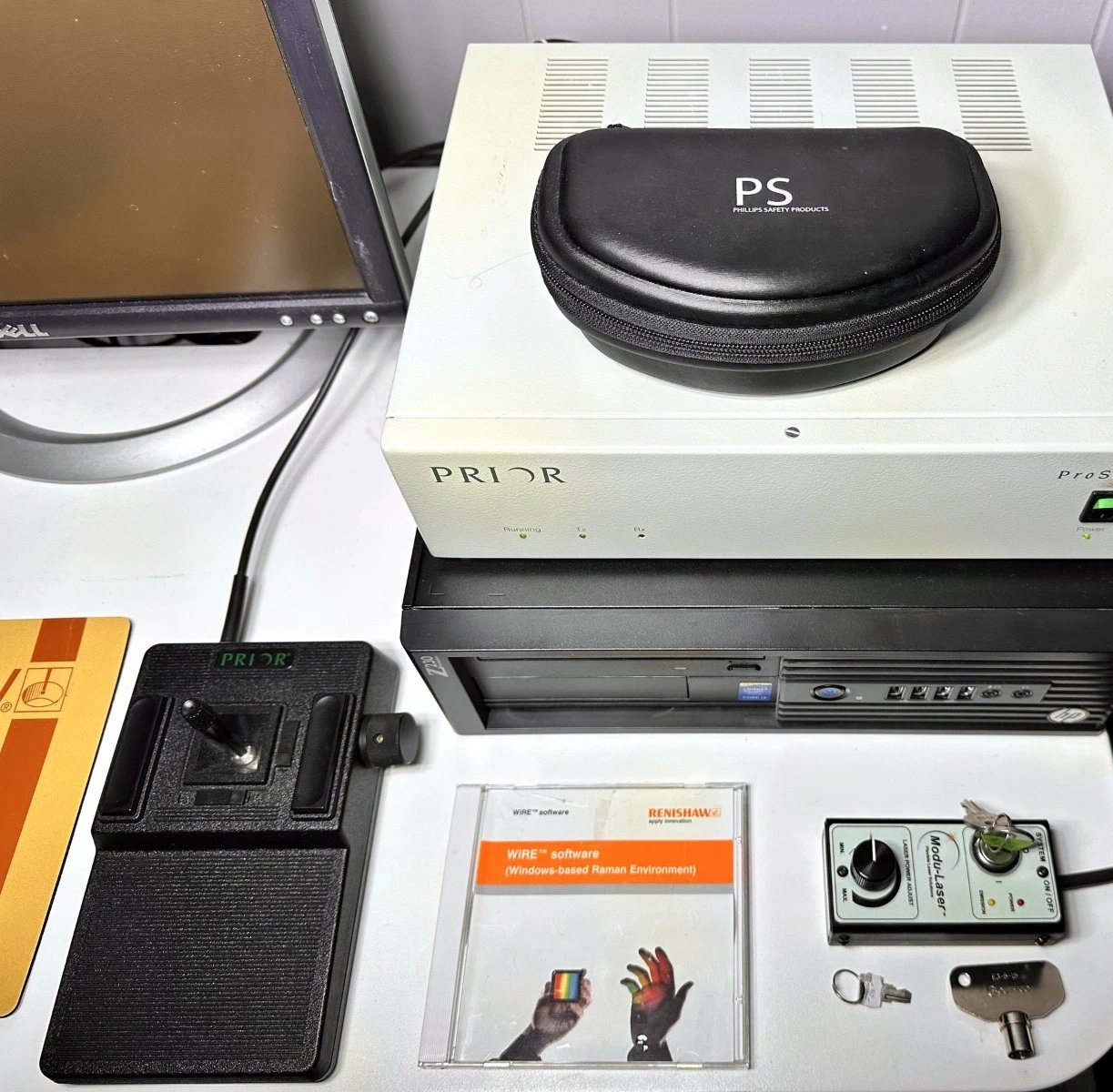 Renishaw inVia Confocal Raman Microscope System Calibrated w Software & Extras — photo 17 of 21