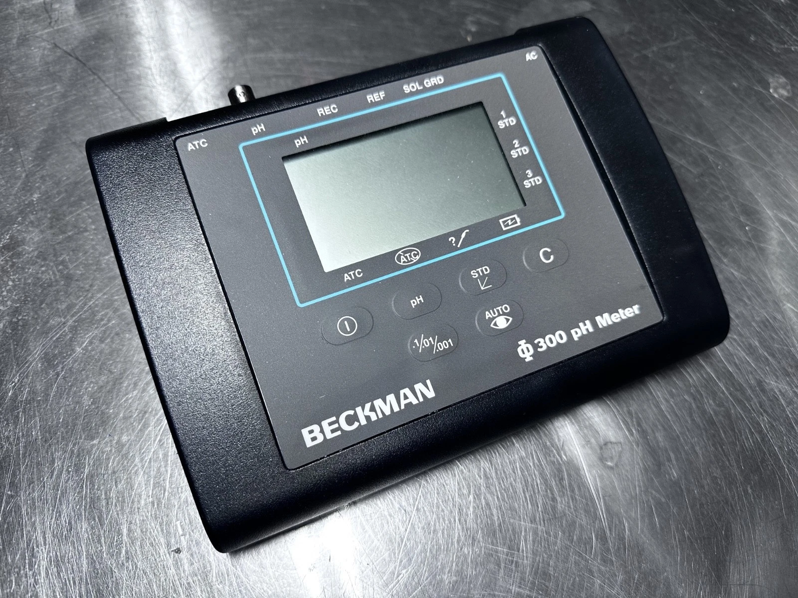 Beckman Phi 300 Benchtop pH Meter 143803 NOS Tested Working Original Box — photo 8 of 8