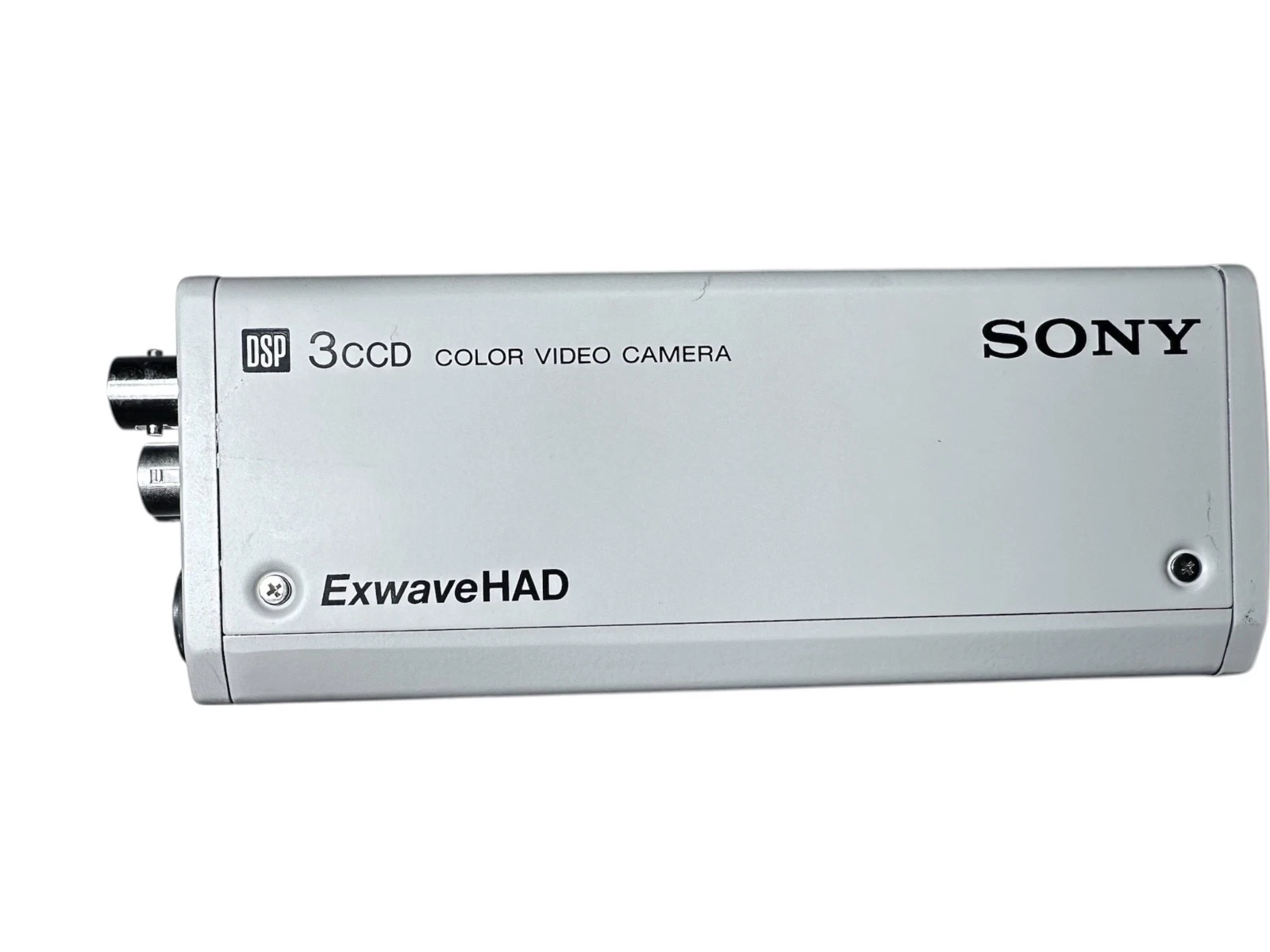 Sony DXC-390 3CCD ExwaveHAD Color Video Camera Tested Working Excellent C-Mount