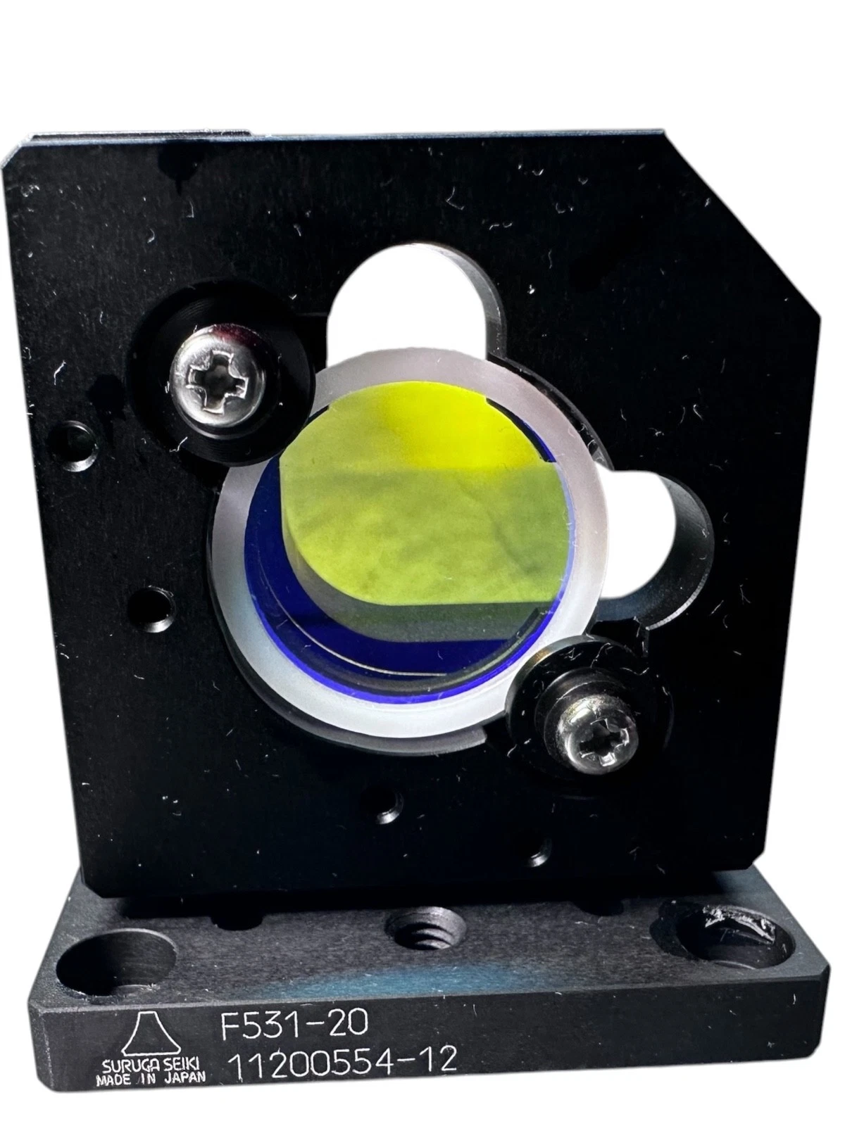 Suruga Seiki F531-20 Adjustable Mirror Holder with Coated Optical Element