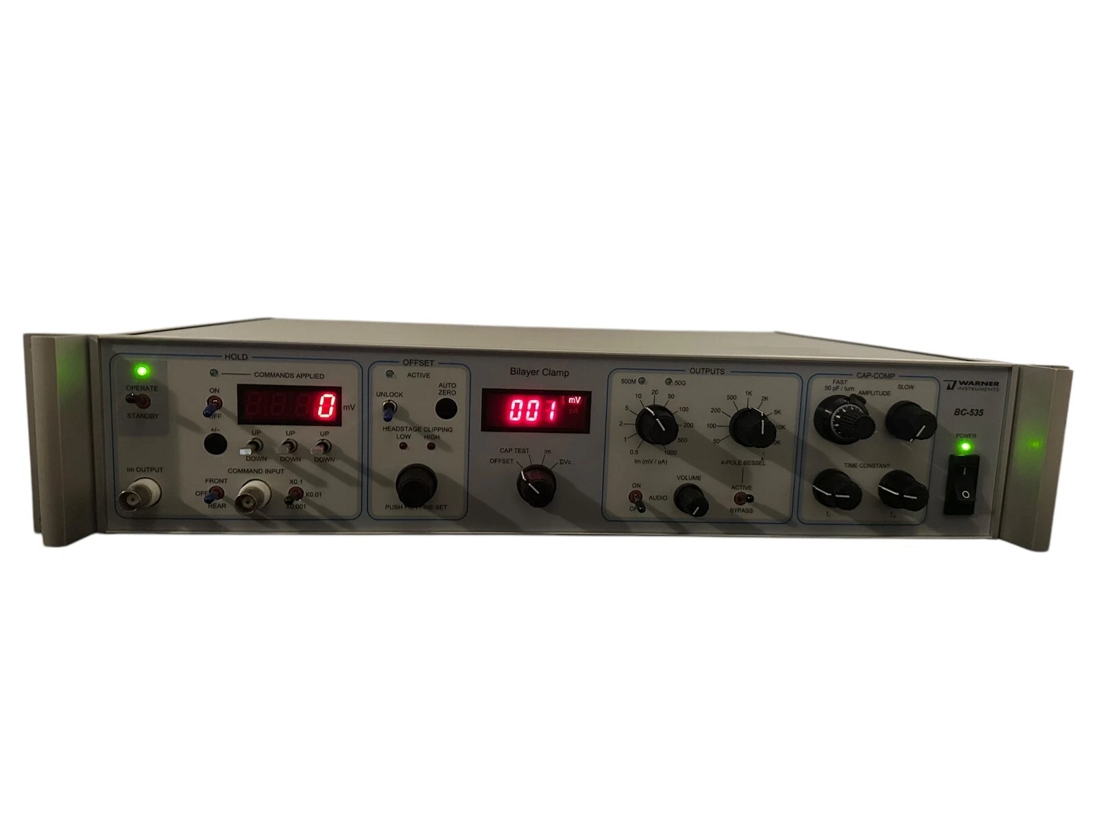 Warner Instruments BC-535 Bilayer Clamp Amplifier - Excellent Condition — photo 7 of 15