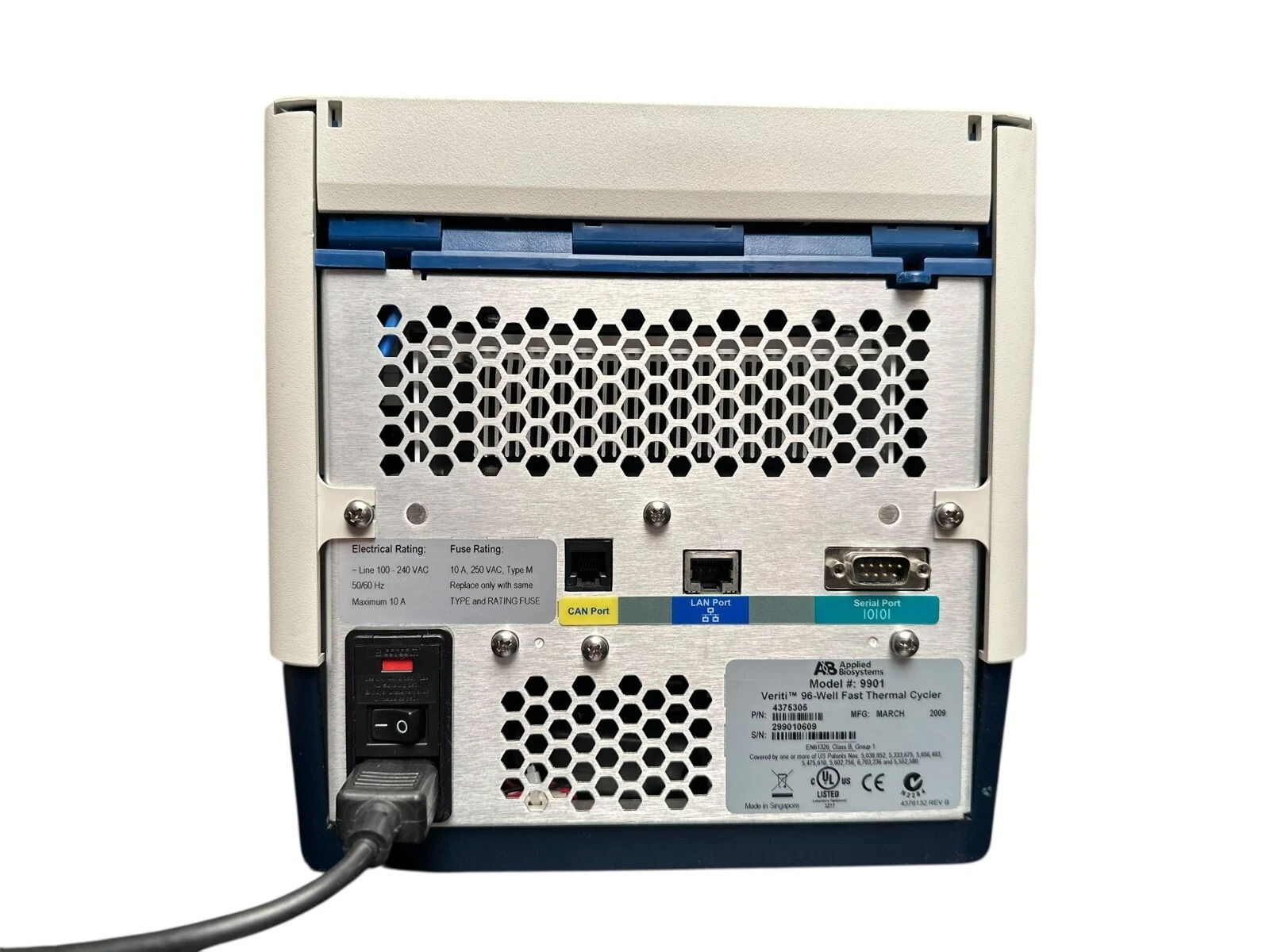 Applied Biosystems Veriti 96-Well Fast Thermal Cycler Model 9901 – Clean, Tested — photo 11 of 13