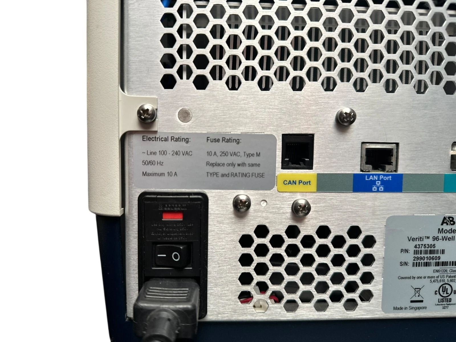 Applied Biosystems Veriti 96-Well Fast Thermal Cycler Model 9901 – Clean, Tested — photo 12 of 13