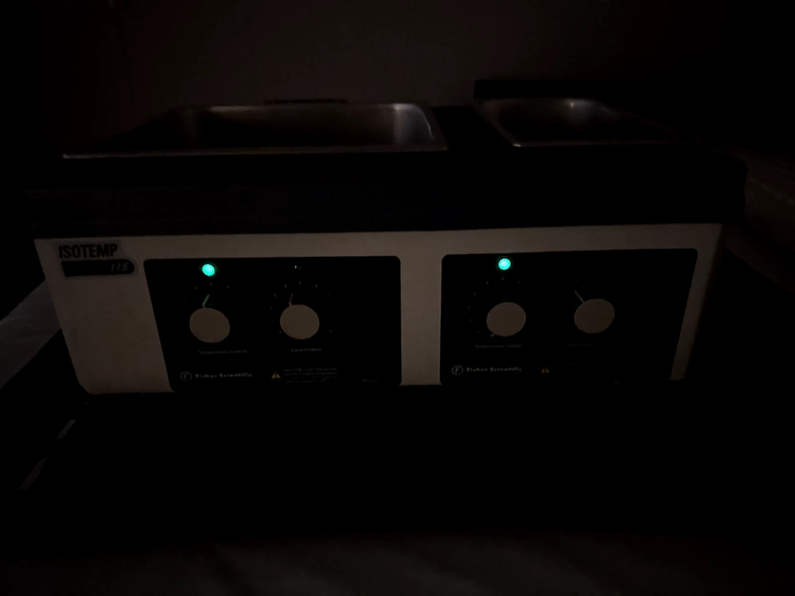 Fisher Scientific Isotemp 115 5L/10L Dual Water Bath Cat # 15-460-15 — photo 9 of 10