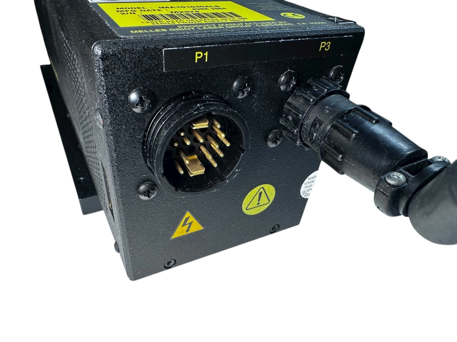 Melles Griot IMA101040ALS Ion Laser Head 150mW 514nm Argon – Tested & Clean — photo 7 of 12