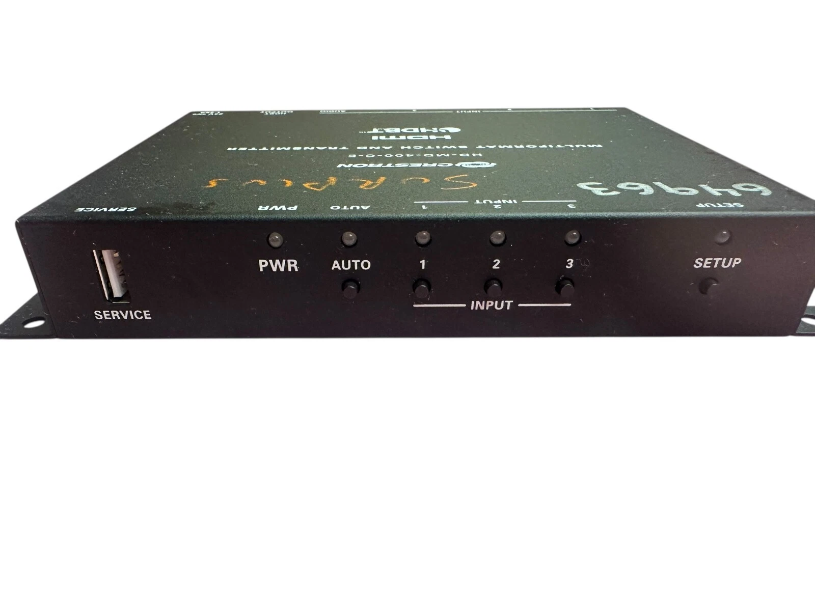 Crestron HD-MD-400-C-E Multiformat Switch & HDBaseT Transmitter HDMI VGA Audio — photo 3 of 6