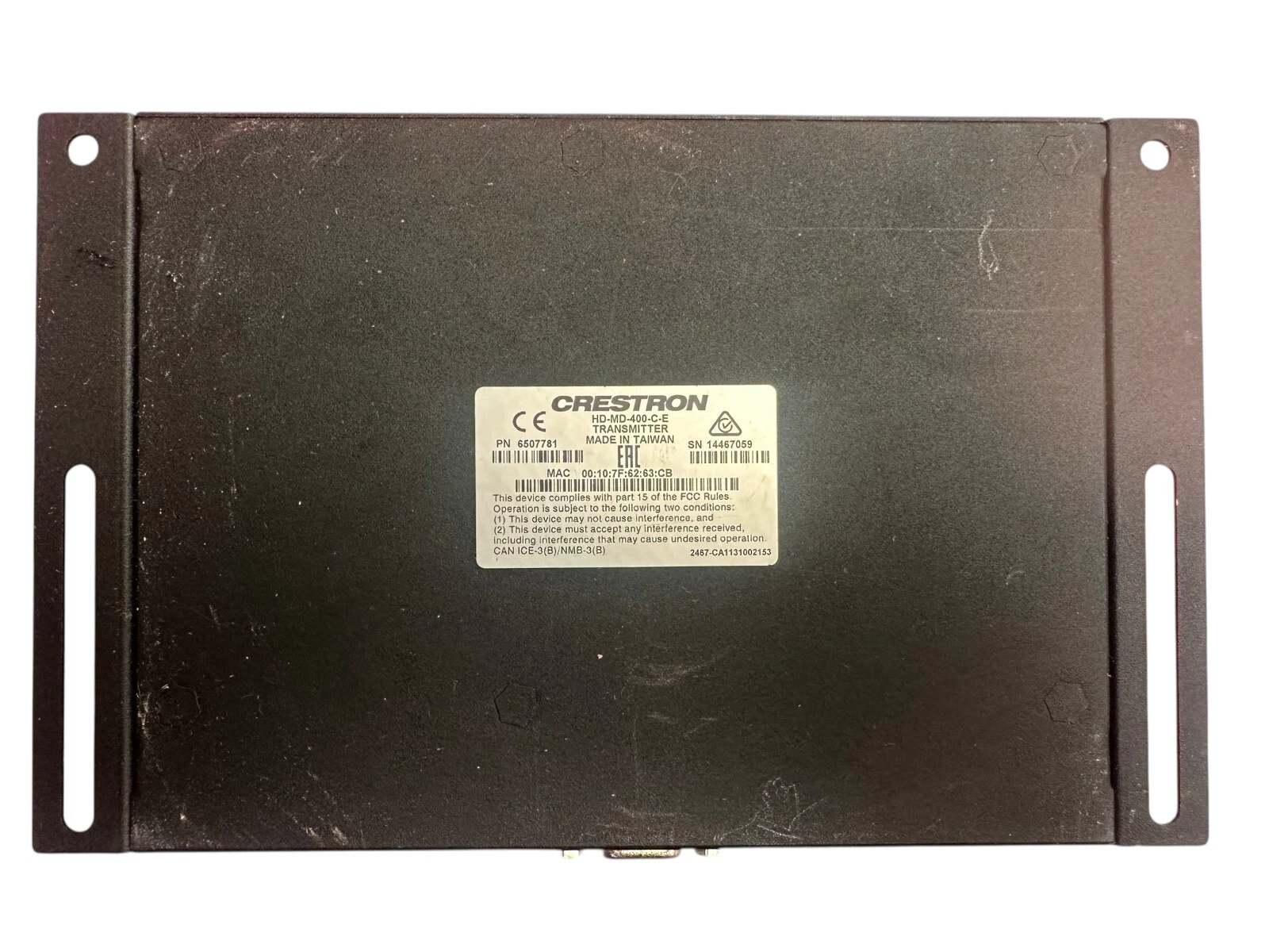 Crestron HD-MD-400-C-E Multiformat Switch & HDBaseT Transmitter HDMI VGA Audio — photo 5 of 6