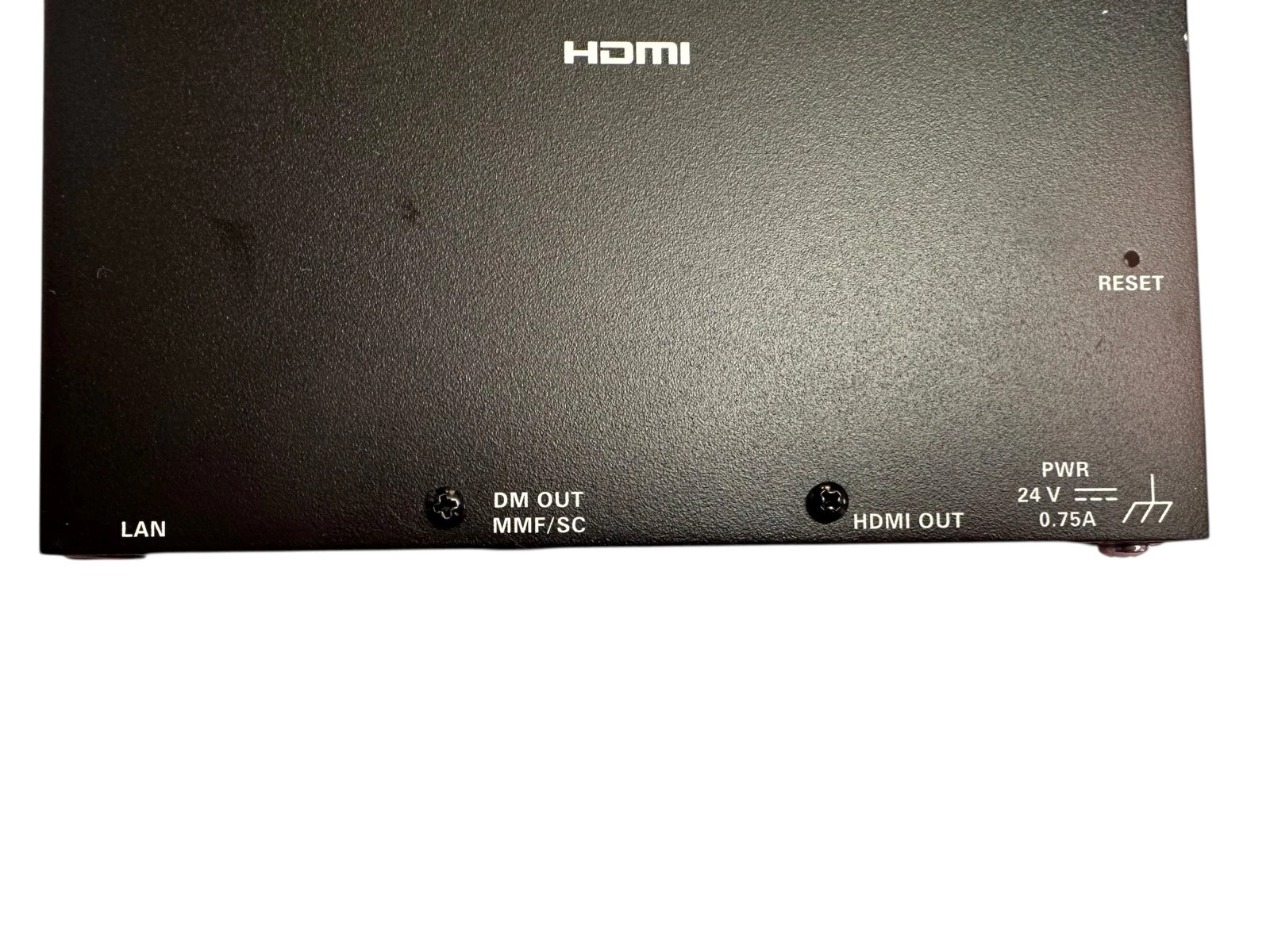 Crestron DM-TX-201-S DigitalMedia Transmitter HDMI/VGA/USB Over Fiber DM-TX201S — photo 4 of 5