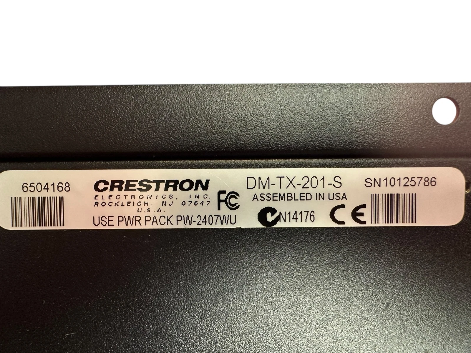 Crestron DM-TX-201-S DigitalMedia Transmitter HDMI/VGA/USB Over Fiber DM-TX201S — photo 5 of 5