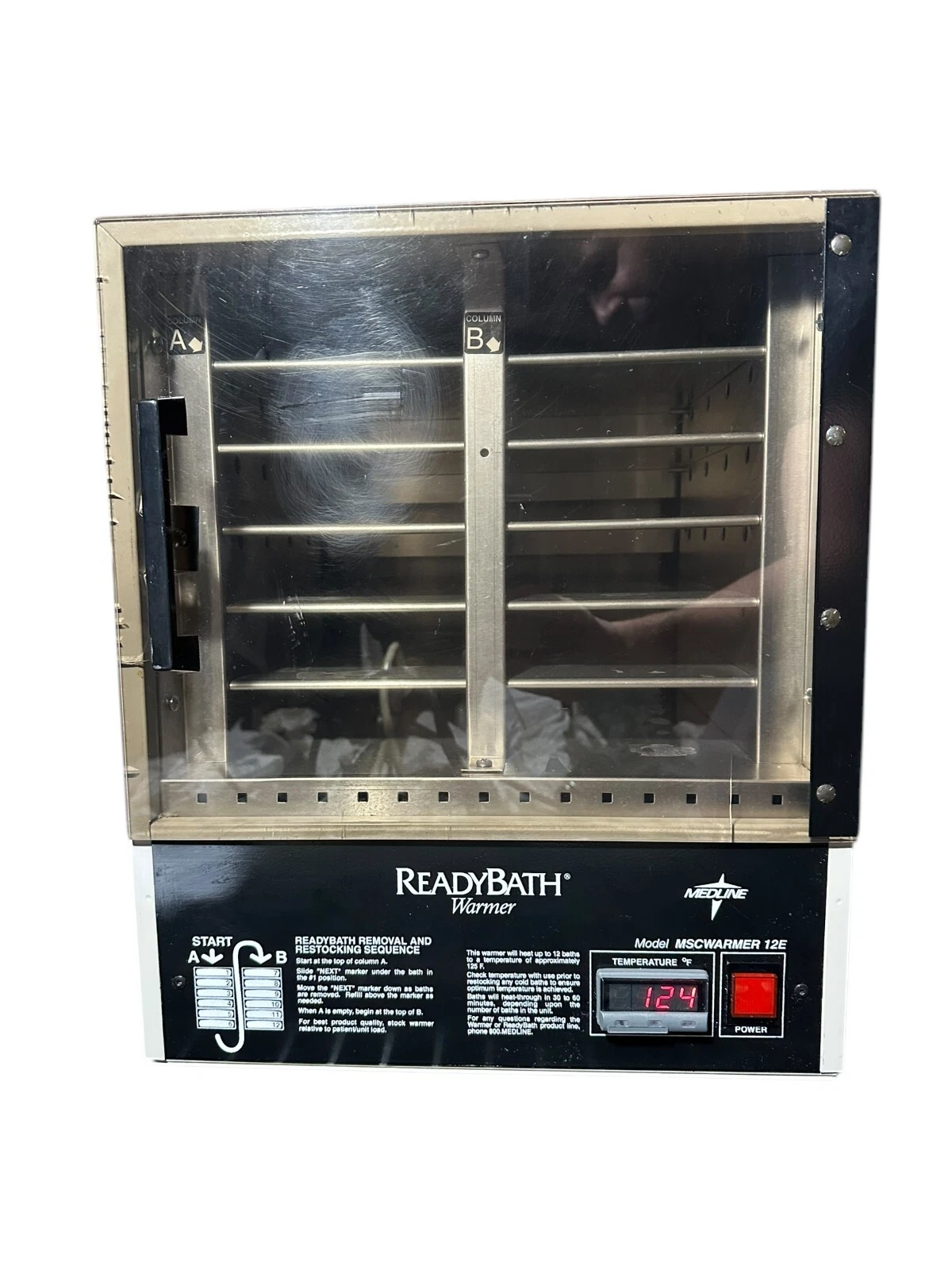 Medline ReadyBath Warmer MSCWARMER 12E | Quincy Lab 10-140MHSe | 115V | Tested