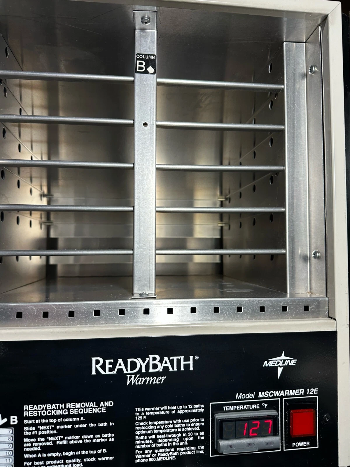 Medline ReadyBath Warmer MSCWARMER 12E | Quincy Lab 10-140MHSe | 115V | Tested — photo 4 of 11