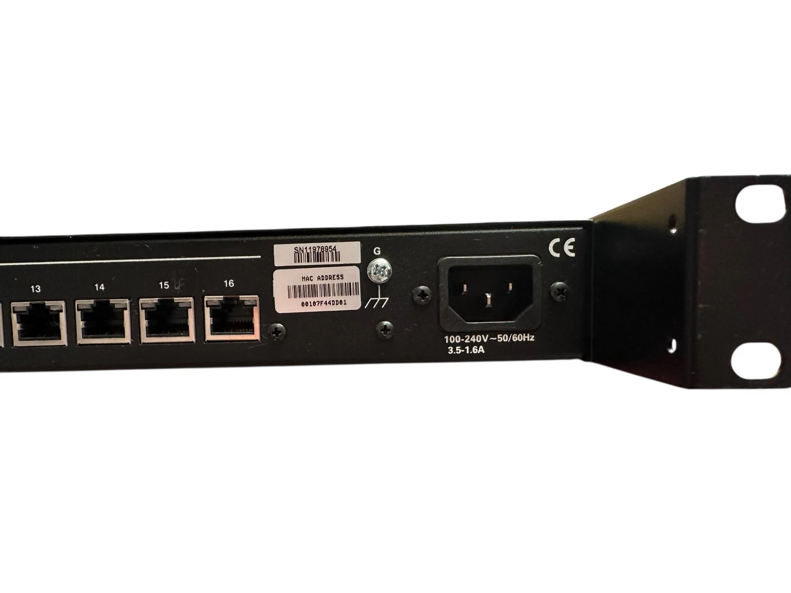 Crestron CEN-SWPOE-16 16-Port Managed POE Gigabit Network Switch – Fully Working — photo 3 of 11