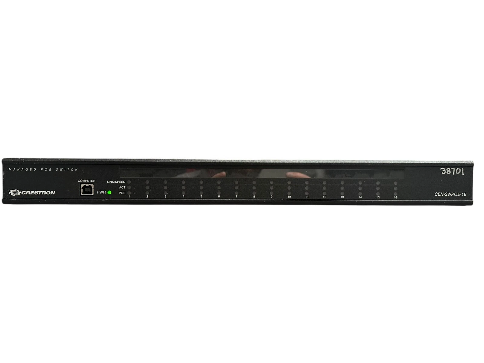 Crestron CEN-SWPOE-16 16-Port Managed POE Gigabit Network Switch – Fully Working — photo 10 of 11