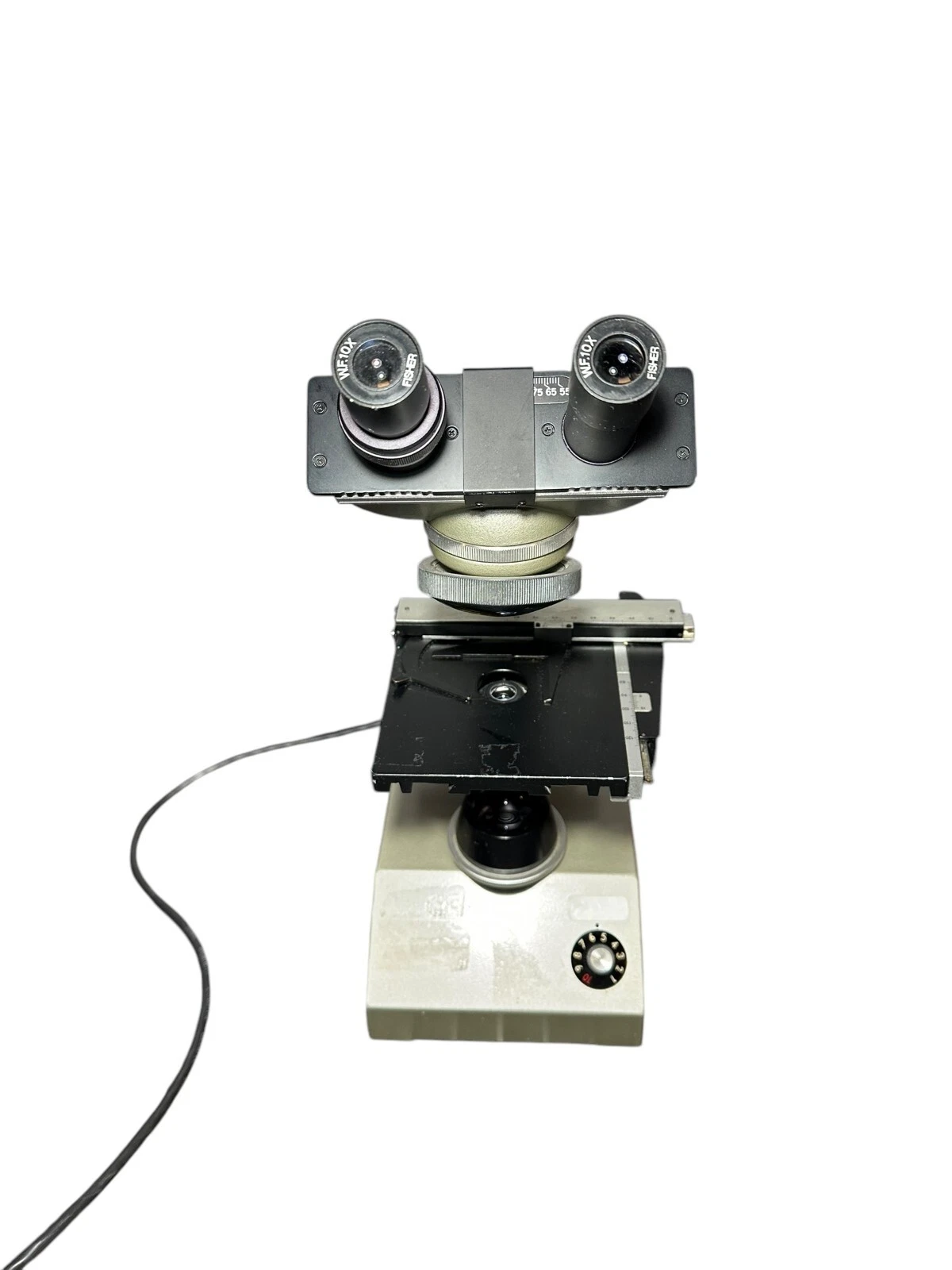 Nikon Lab Microscope - Model 625T with Binocular Viewer and Fisher 10X Lenses — photo 12 of 14