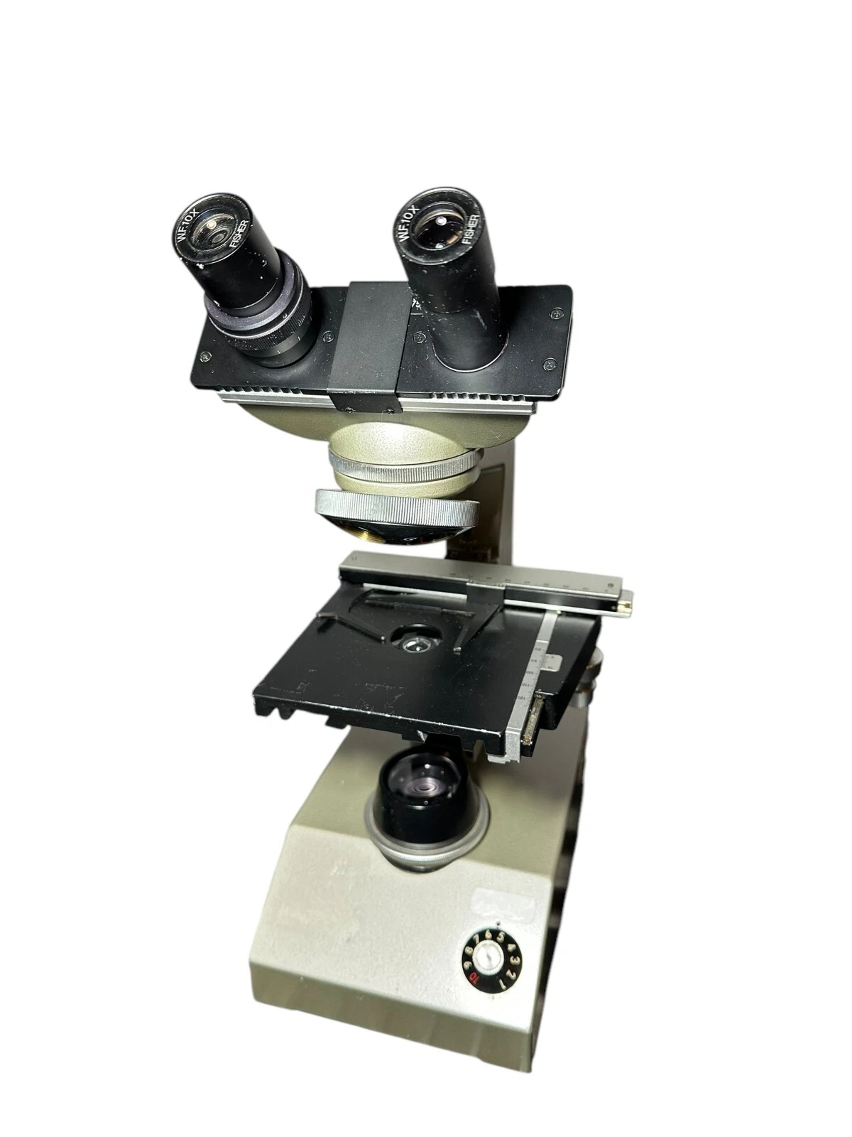 Nikon Lab Microscope - Model 625T with Binocular Viewer and Fisher 10X Lenses — photo 14 of 14