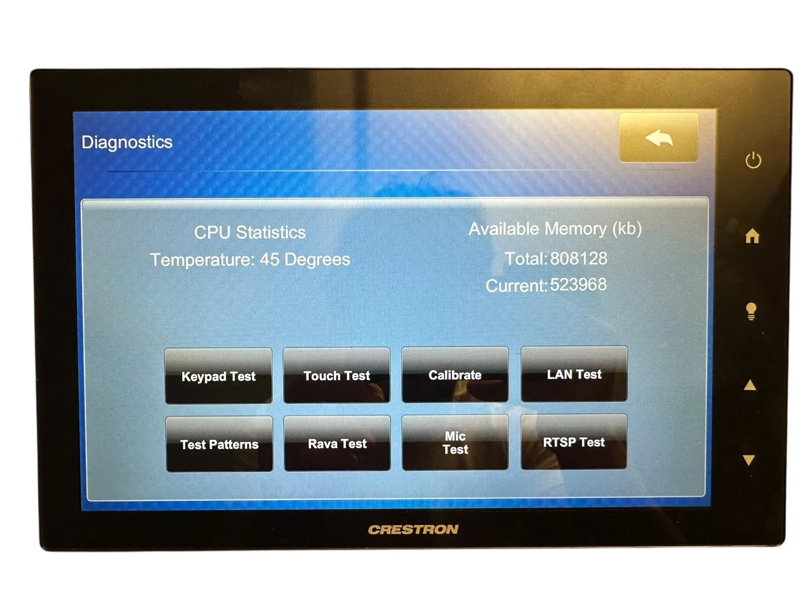 Crestron TSW-1050-B-S 10.1" Touch Screen Control Panel – Tested, Works Great! — photo 5 of 5