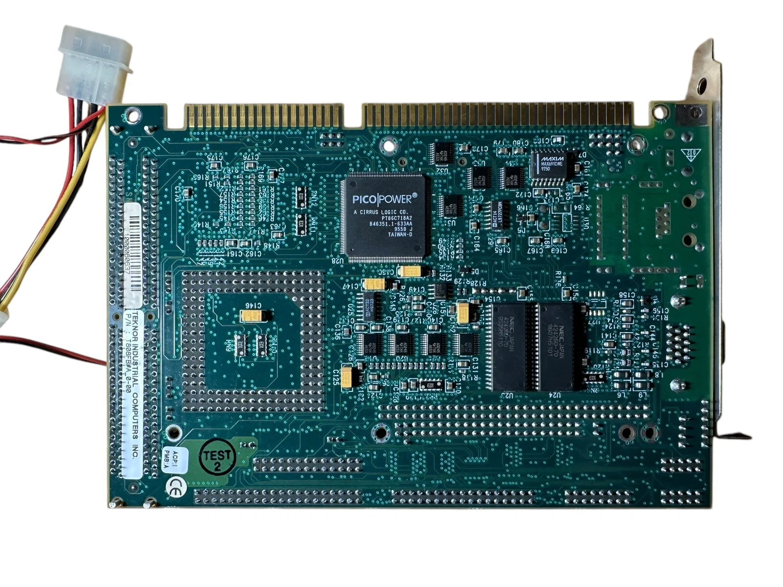Teknor Industrial Computers SBC - PCA-6006UE-0375E - Intel Celeron 650MHz, 512MB — photo 8 of 11