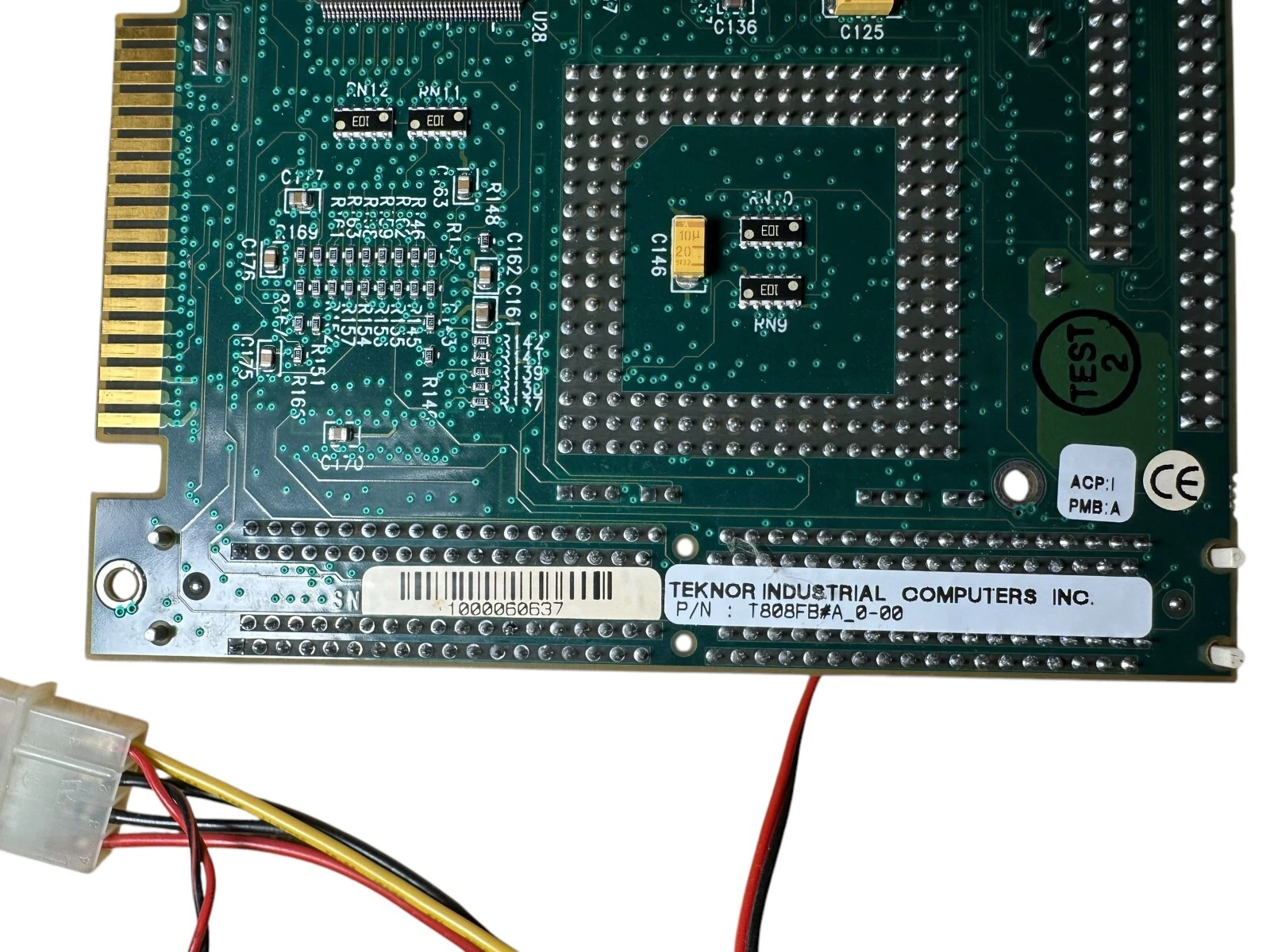 Teknor Industrial Computers SBC - PCA-6006UE-0375E - Intel Celeron 650MHz, 512MB — photo 9 of 11