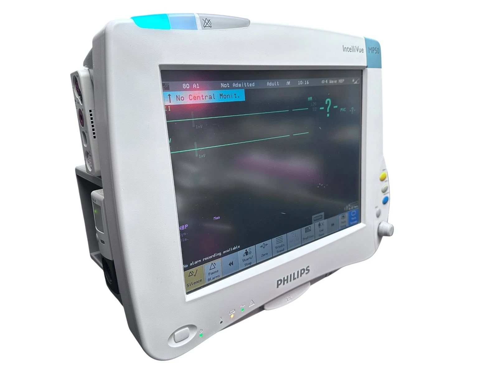 Philips IntelliVue MP50 Patient Monitor – w/ M1116B, M3001A, M1032A, and Battery — photo 3 of 10