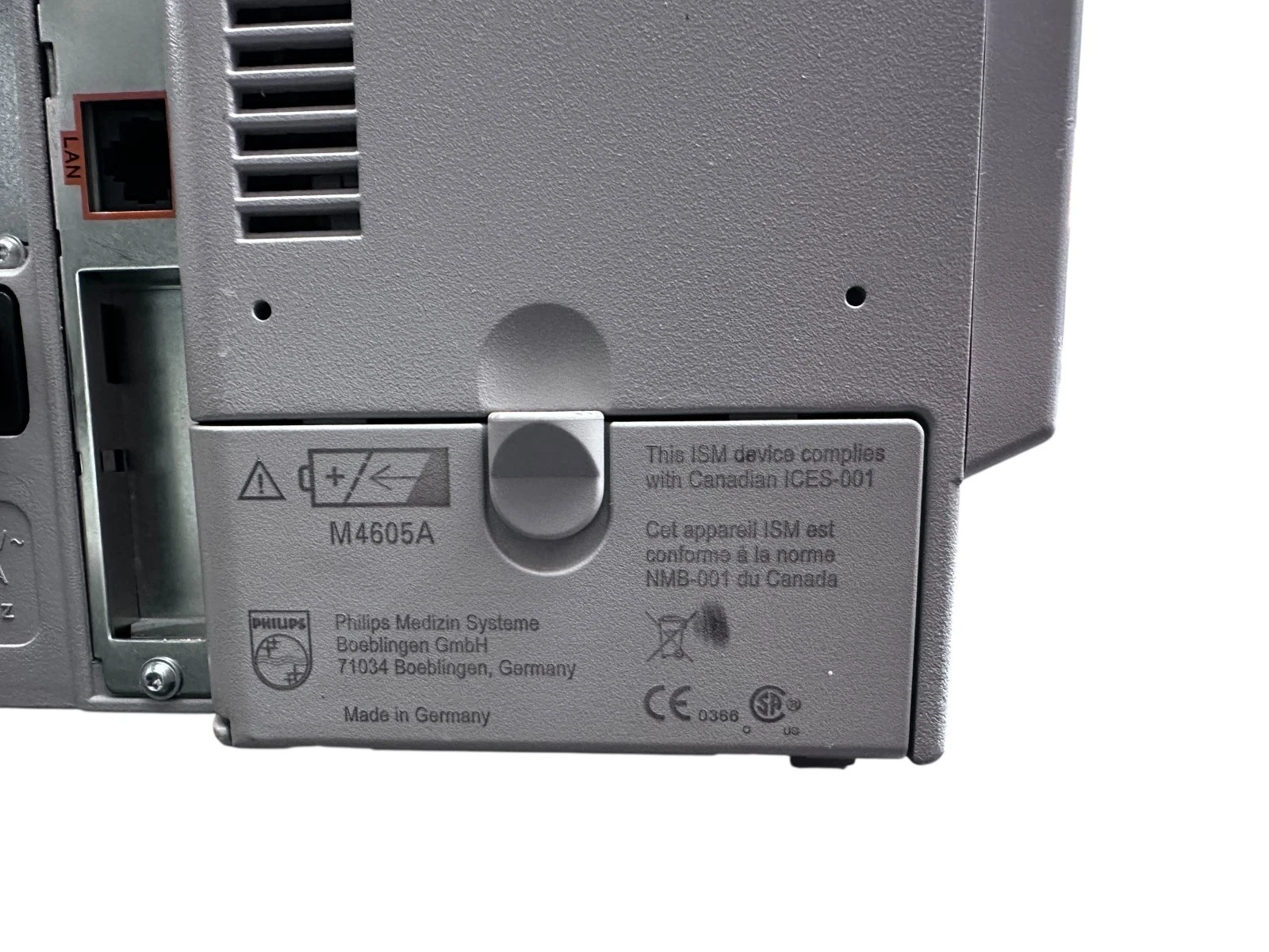 Philips IntelliVue MP50 Patient Monitor – w/ M1116B, M3001A, M1032A, and Battery — photo 5 of 10