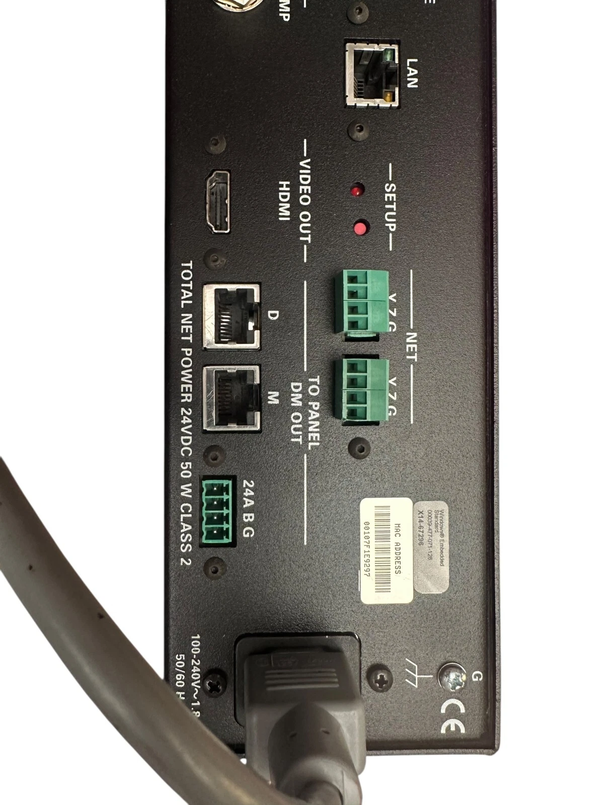 Crestron DGE-2 Digital Graphics Engine Processor DGE2 w/ HDMI, LAN, Audio, USB — photo 7 of 13